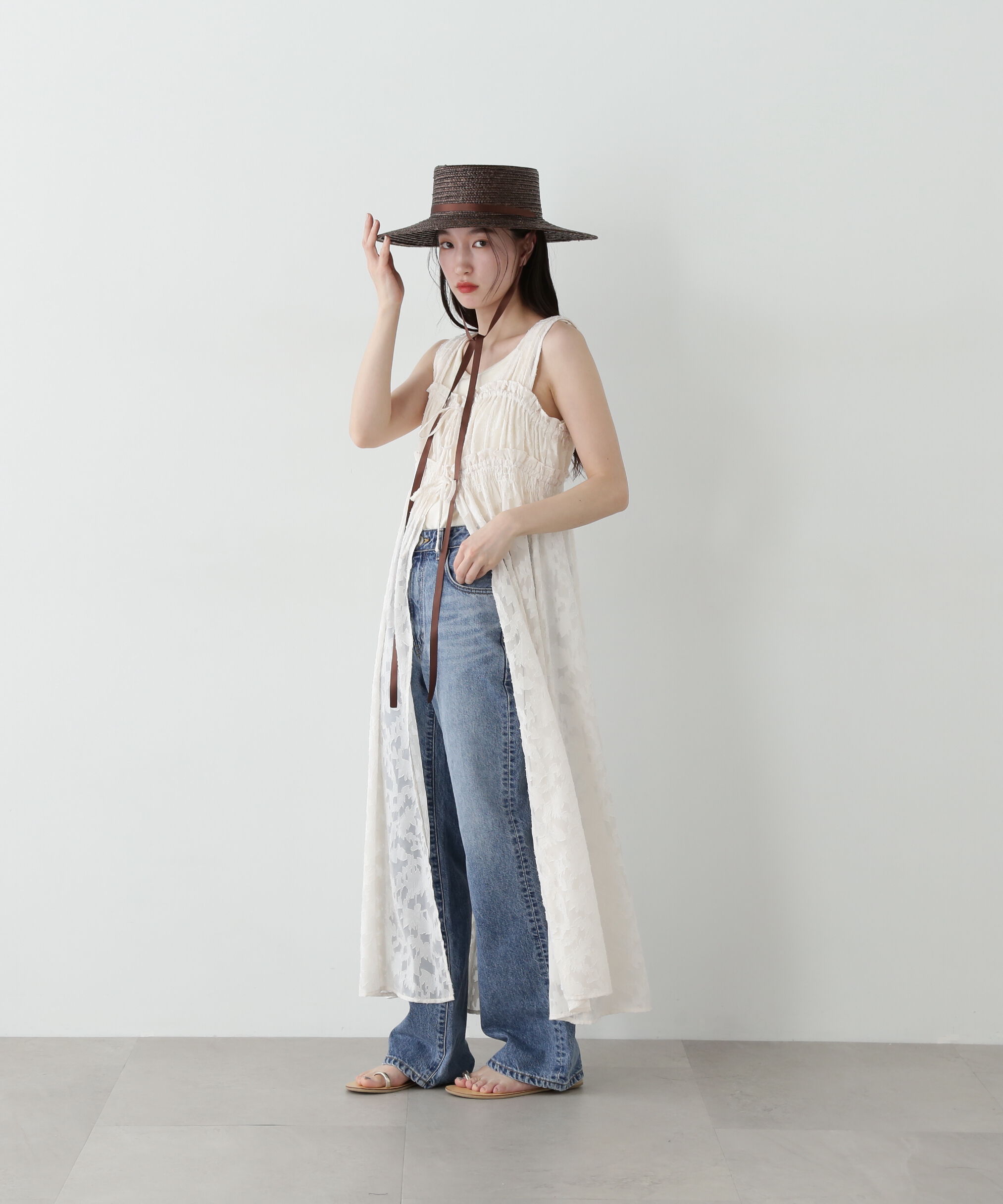  「ヴィンテージフレアデニムパンツ」|その他|