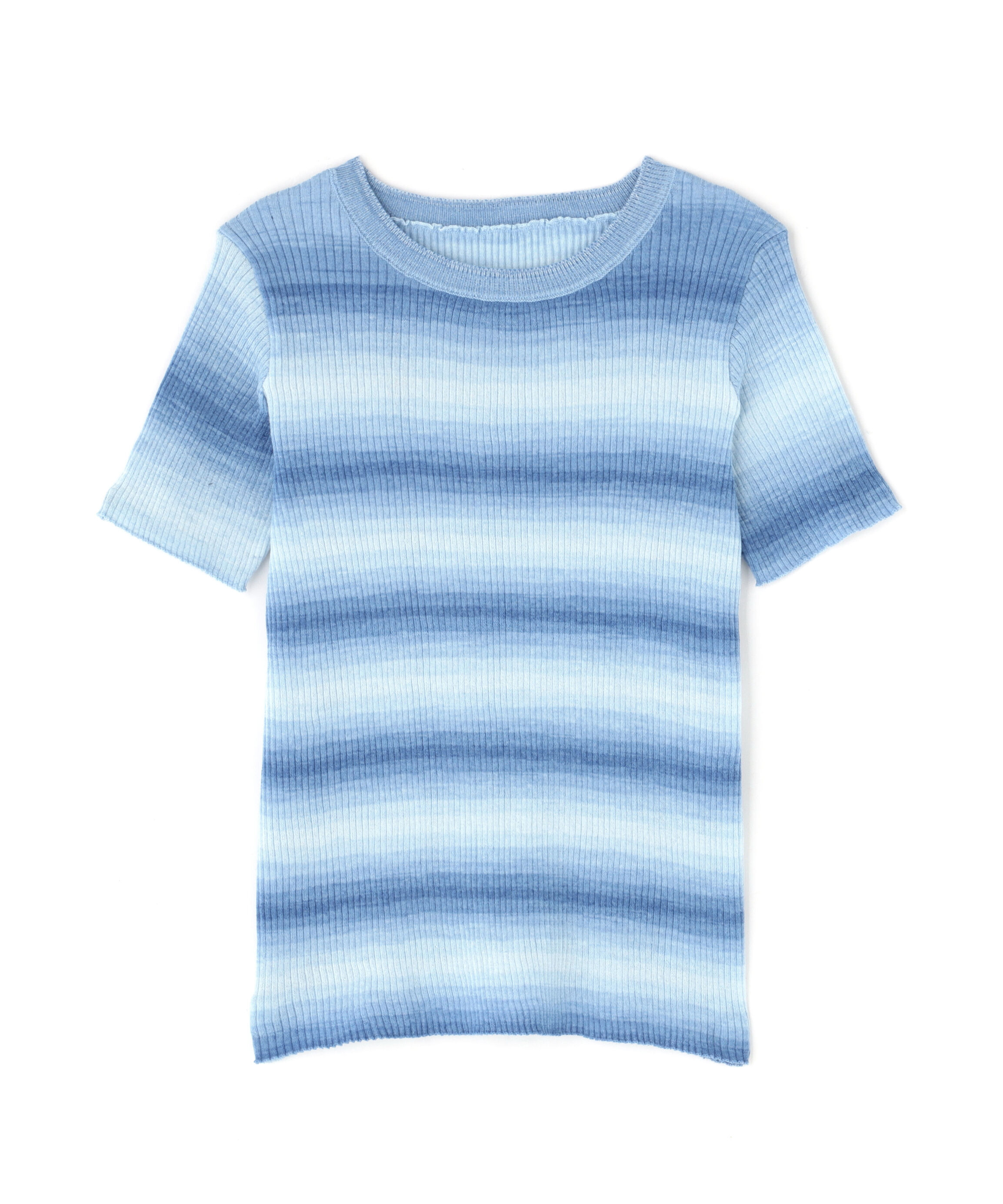  「グラデーションボーダーニット」|ニット・セーター|