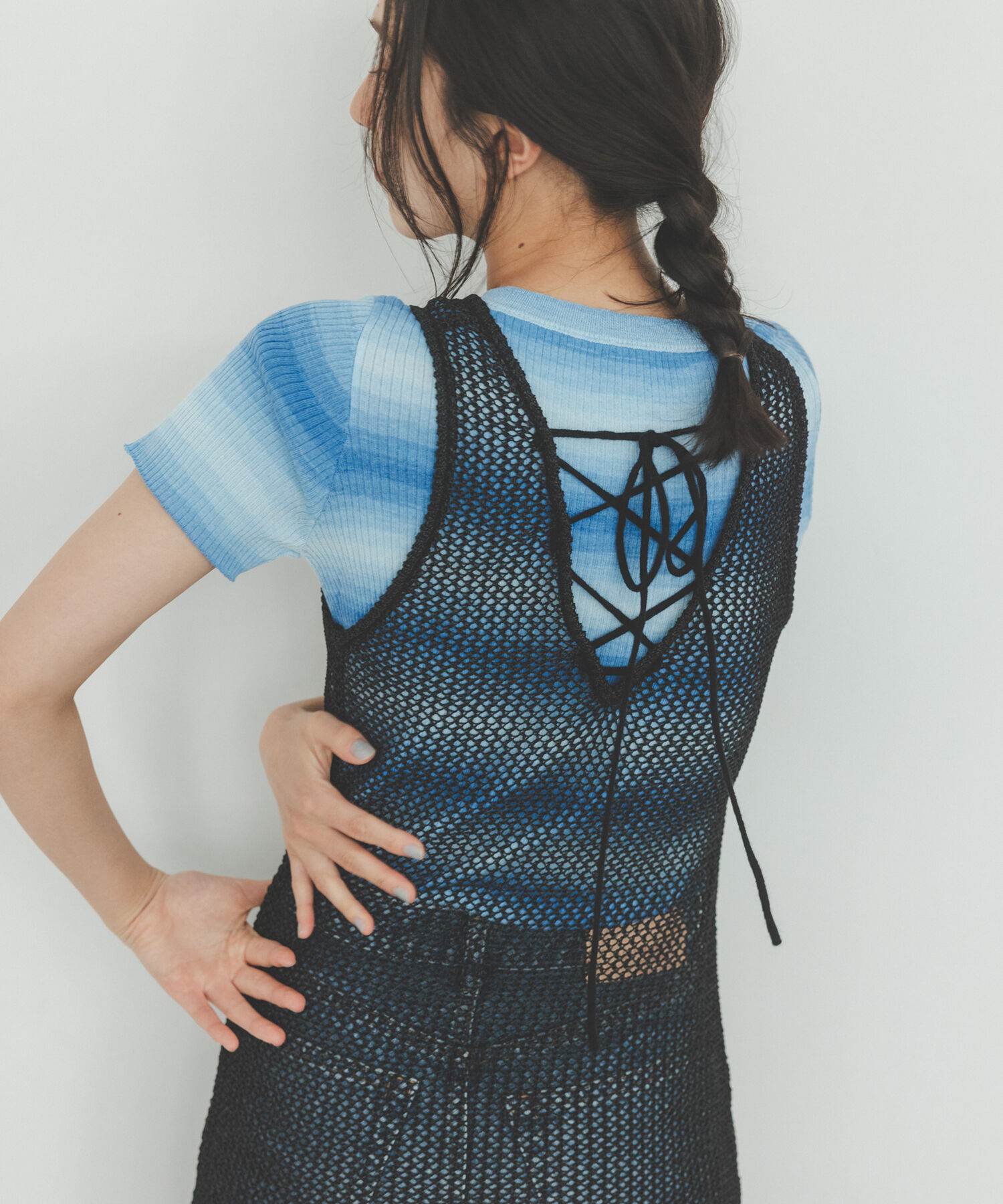  「グラデーションボーダーニット」|ニット・セーター|