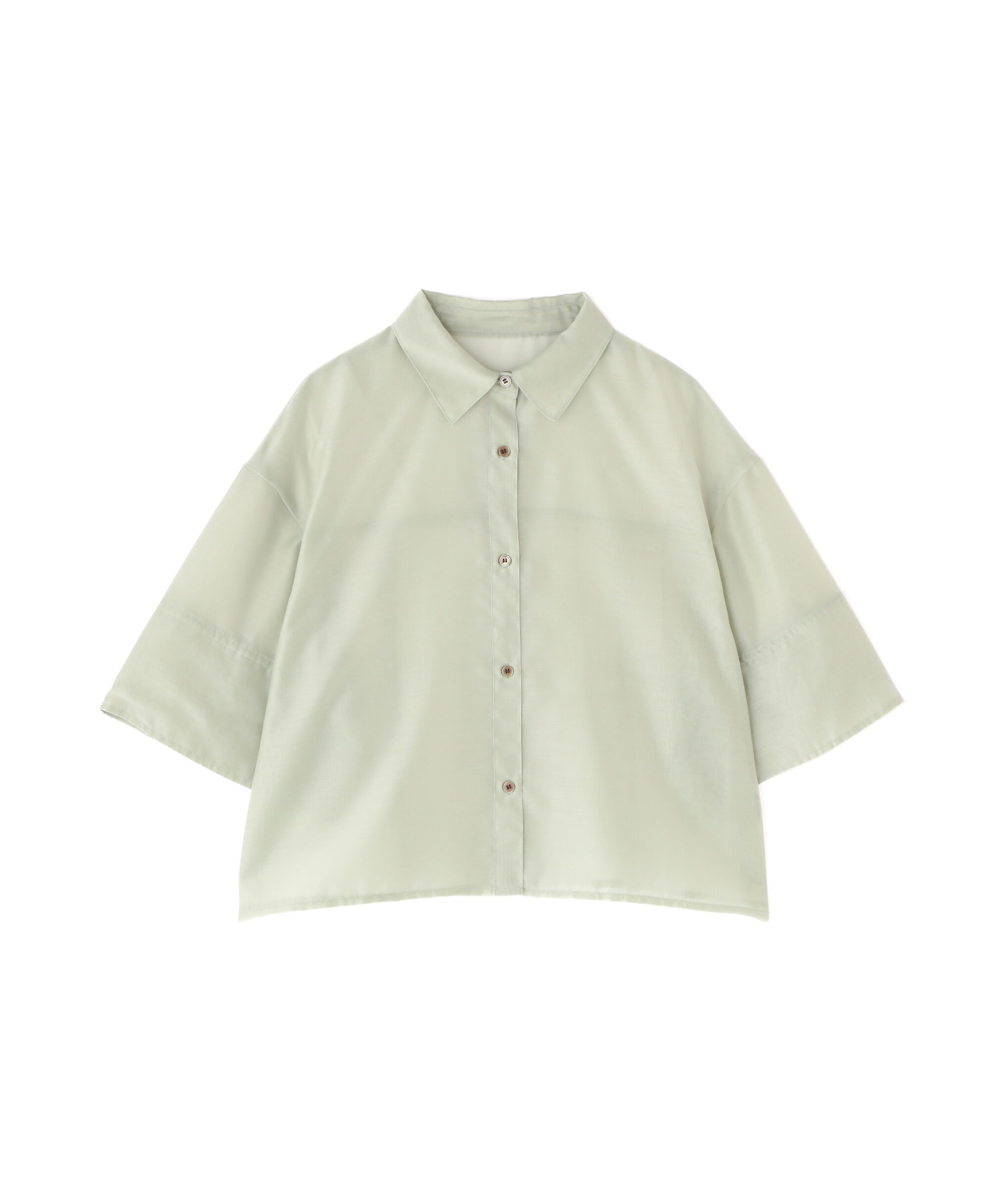  「シアークロップドシャツ」|シャツ・ブラウス|