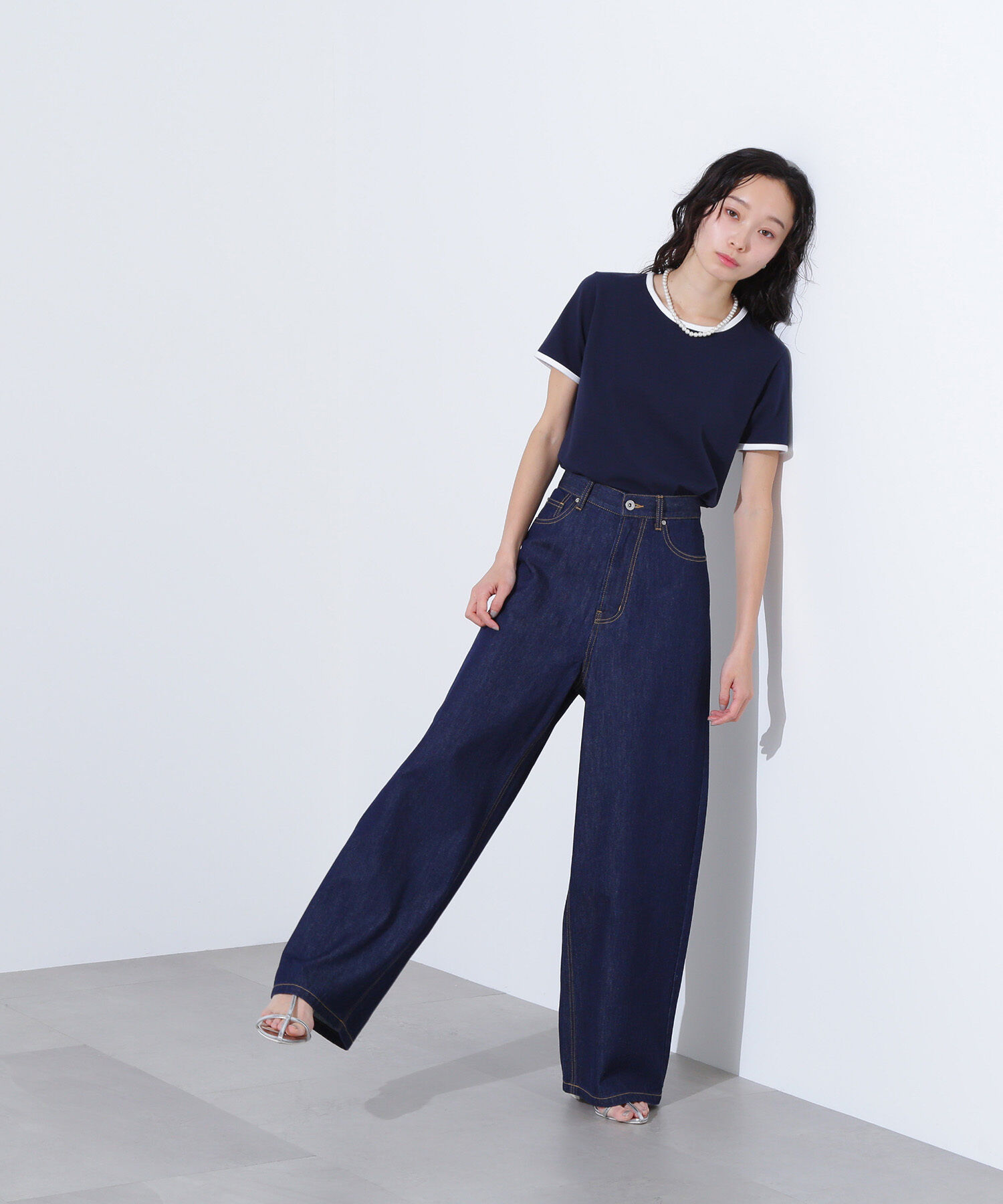  「ライトオンスワイドデニムパンツ」|その他|