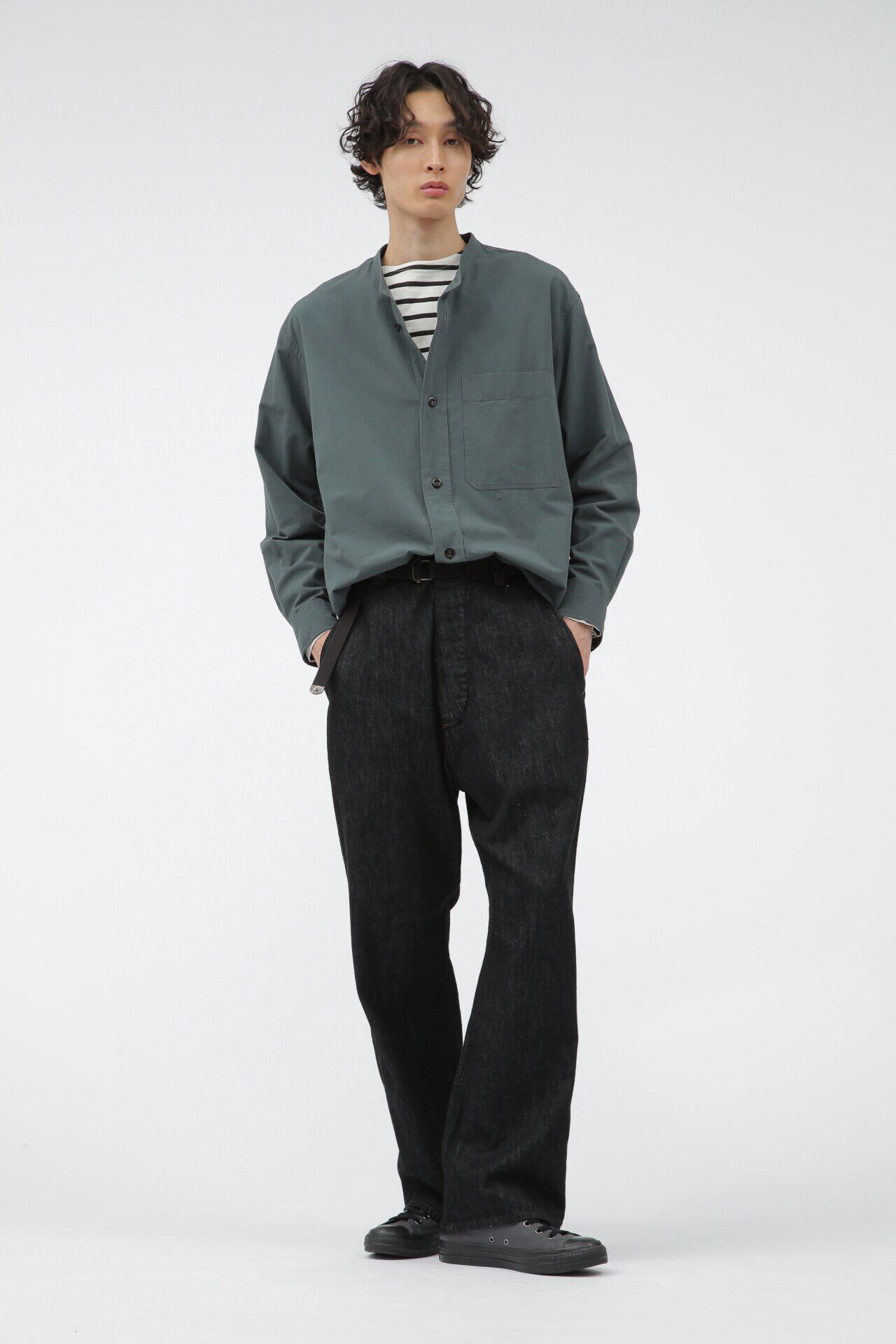 MHL.「WASHED DRY COTTON LINEN」|シャツ・ブラウス|