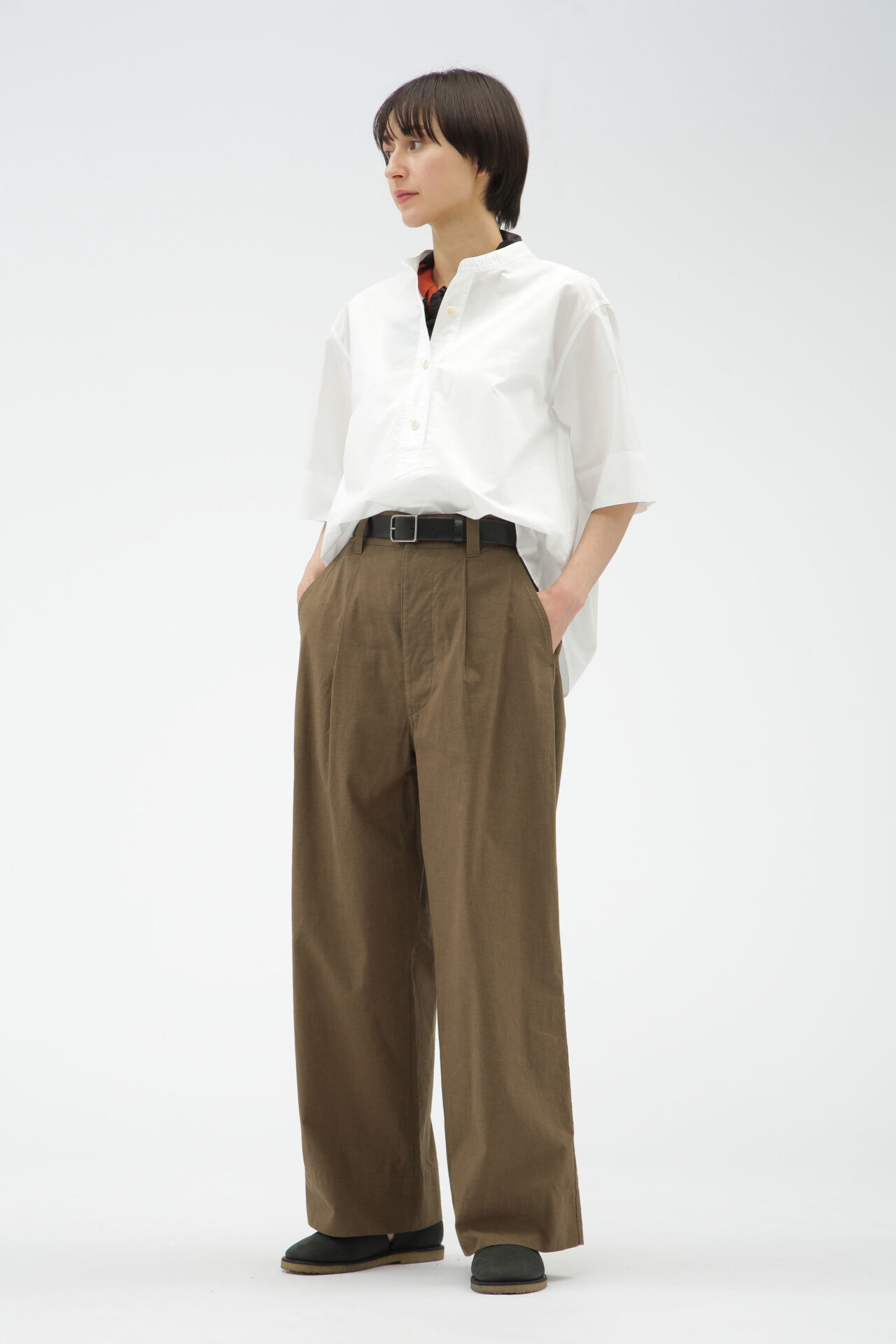 MHL.「OVERDYE MELANGE COTTON LINEN」|その他|