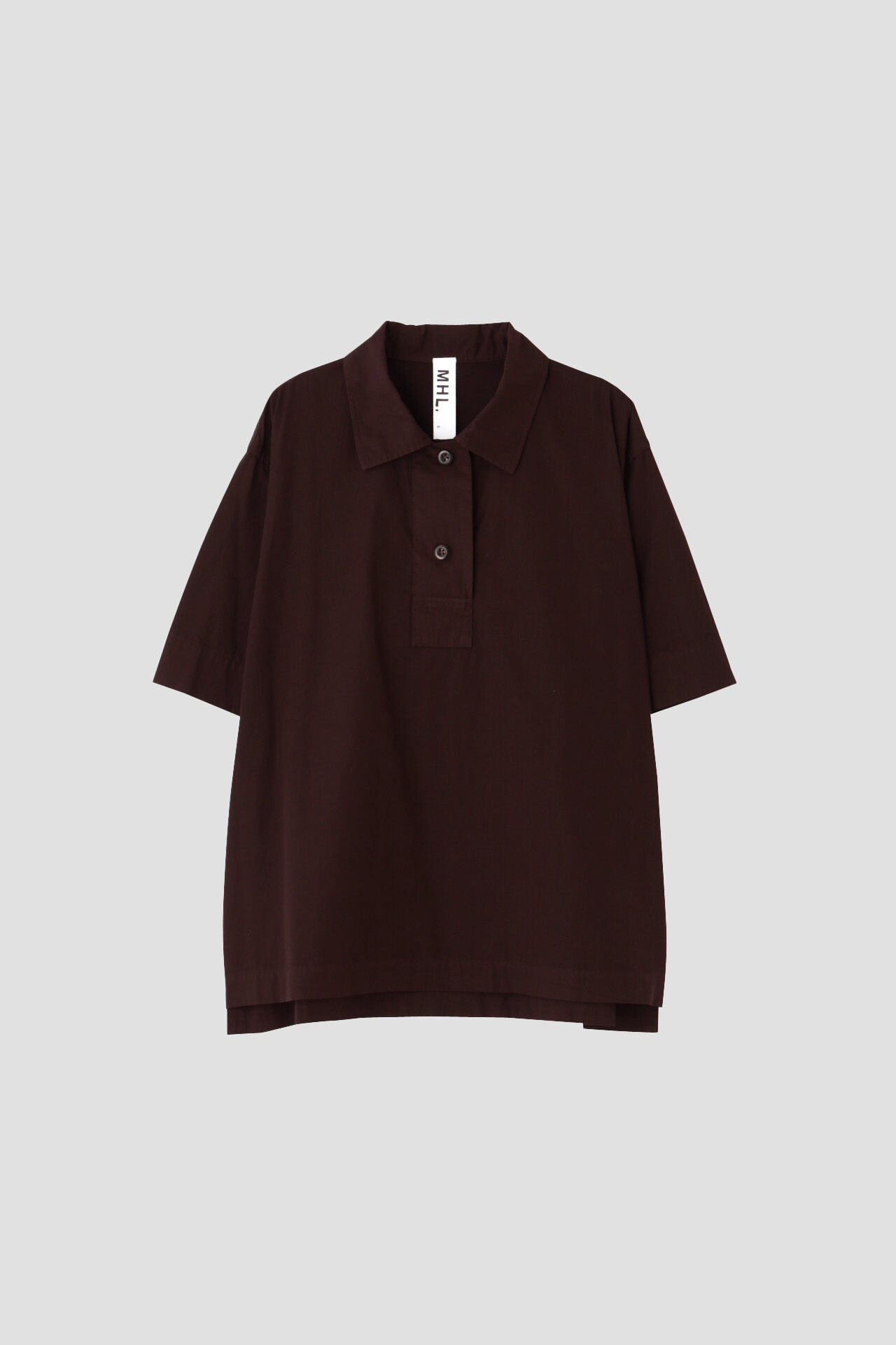 MHL.「COMPACT COTTON POPLIN SHIRT」|シャツ・ブラウス|