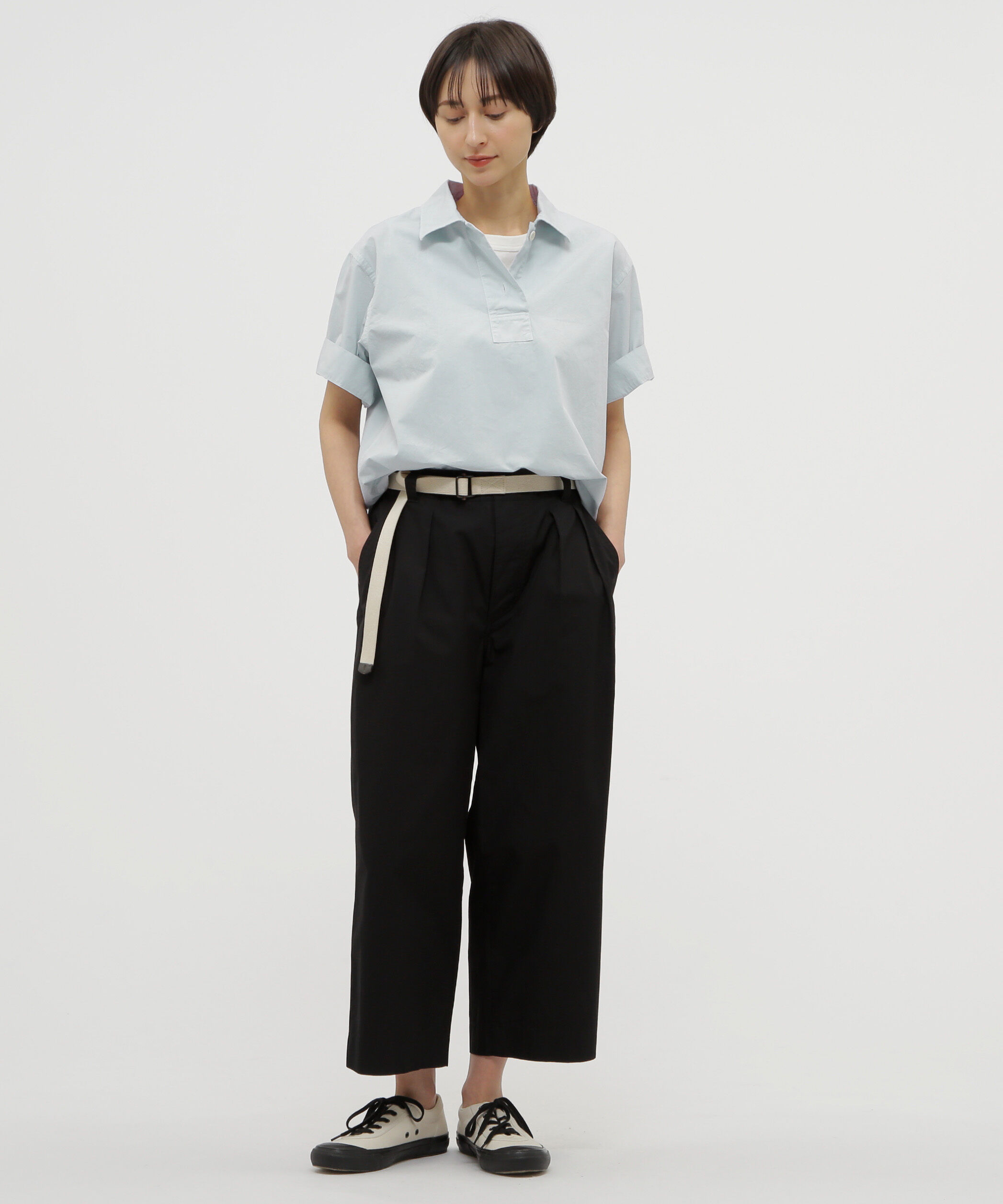 MHL.「COMPACT COTTON POPLIN SHIRT」|シャツ・ブラウス|