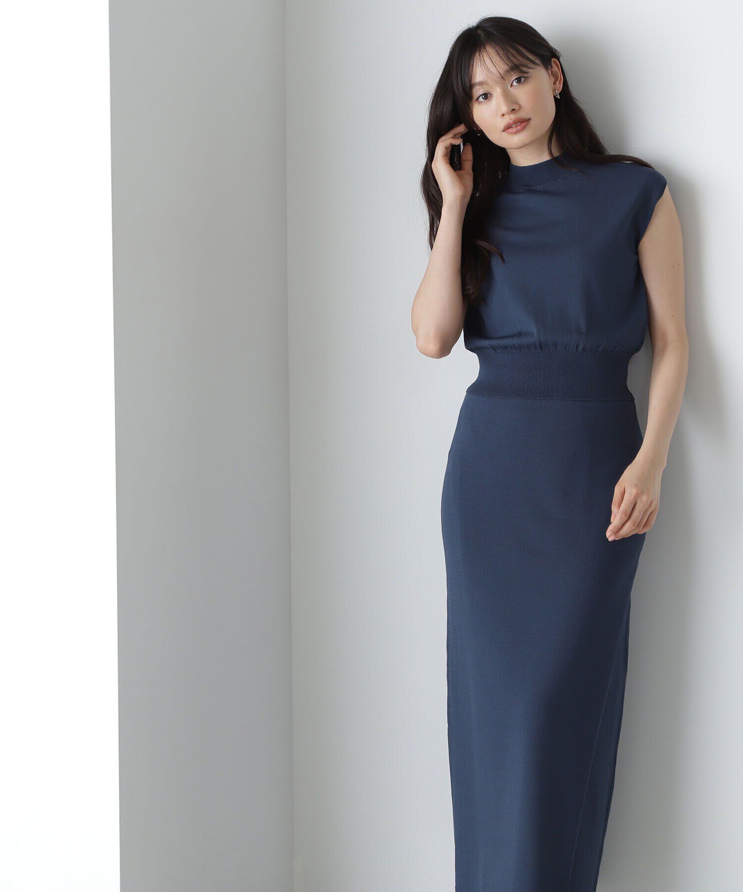  「ニットセットアップ」|ワンピース|ディープブル 1