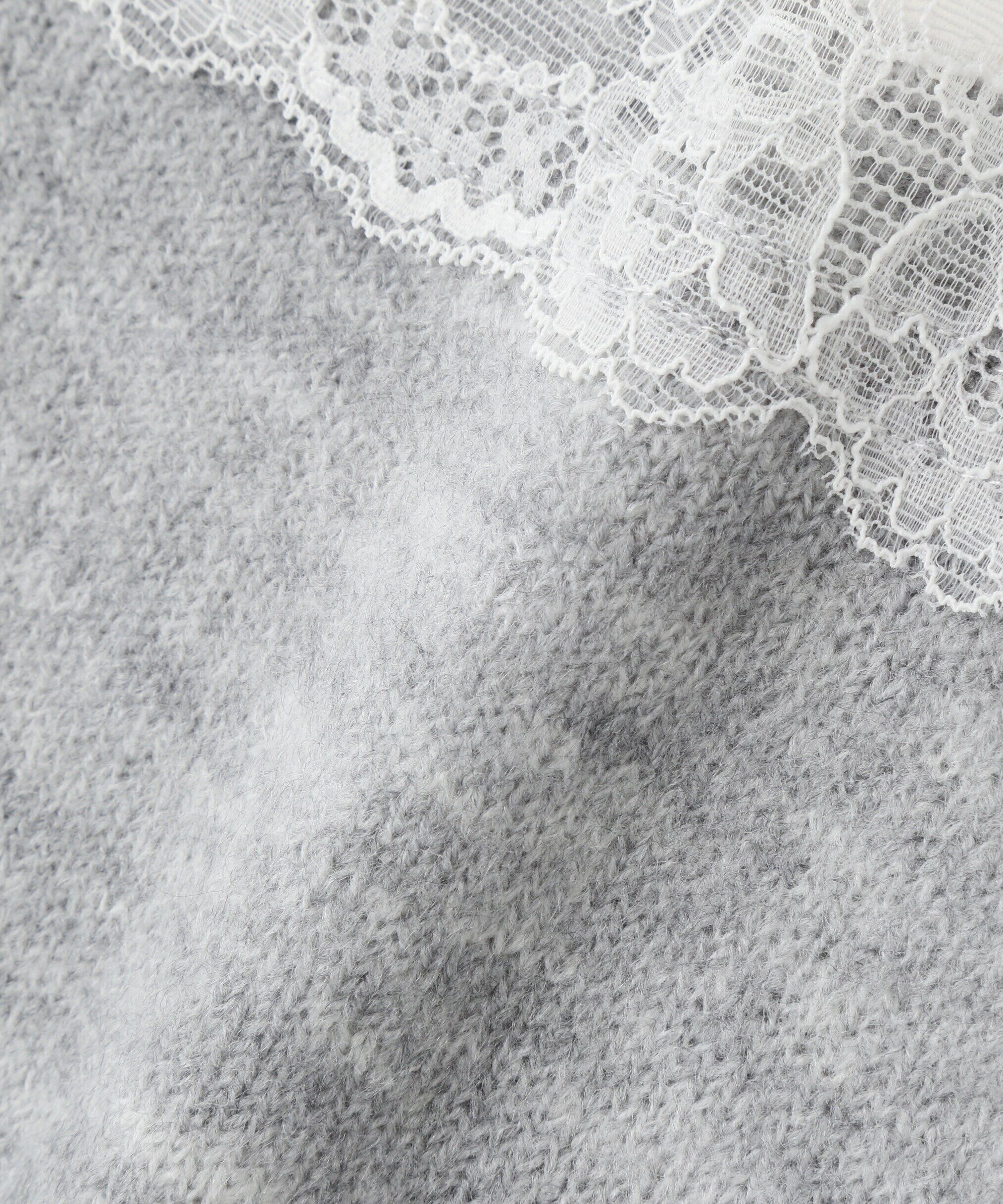  「レーストリミングニット　24AW」|ニット・セーター|