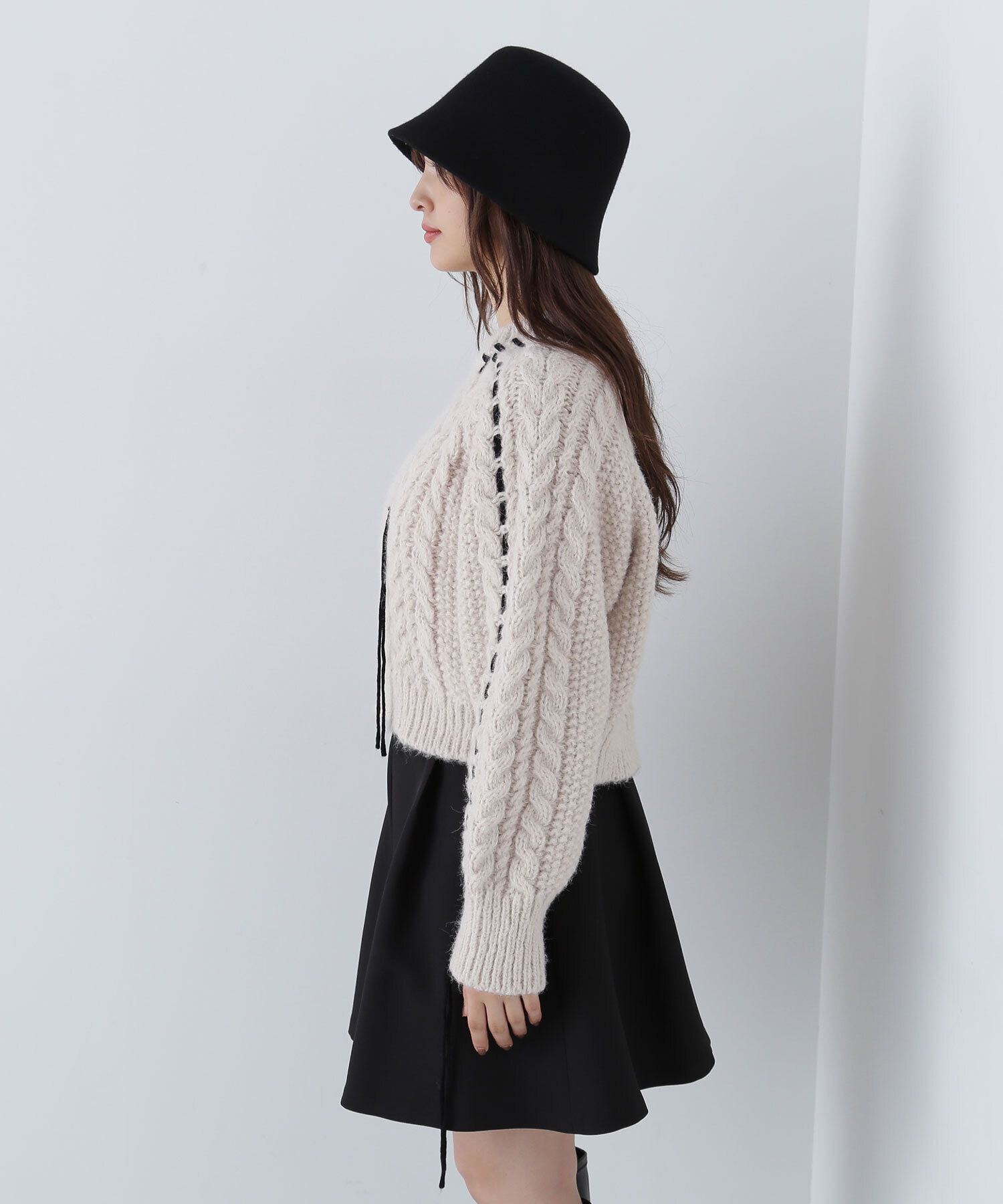  「ステッチケーブルニット　24AW」|ニット・セーター|