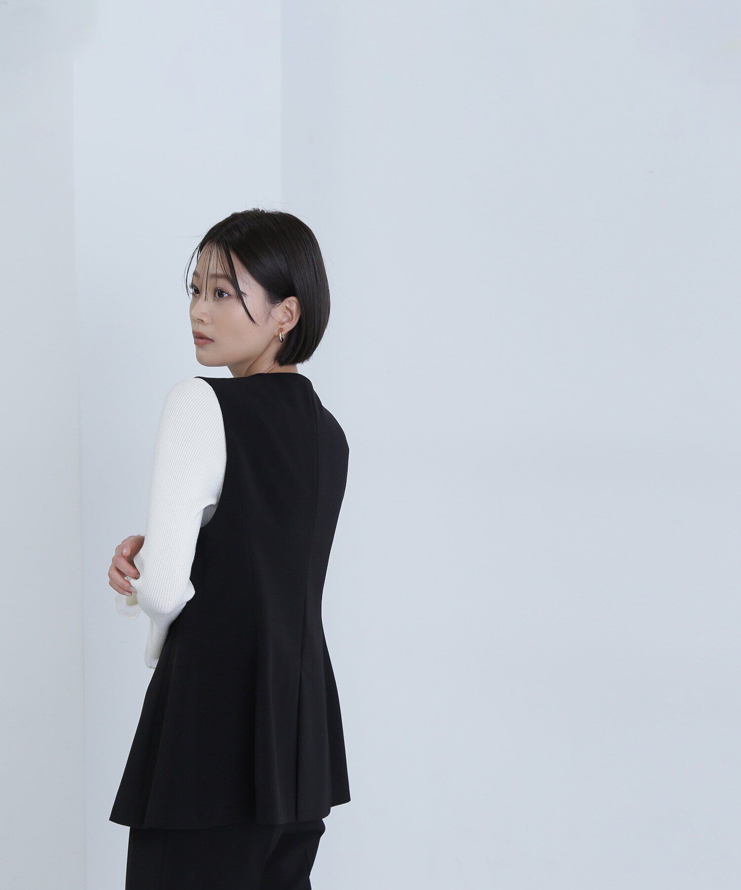  「ペプラムジレ SET UP 」|ブルゾン・スタジャン|