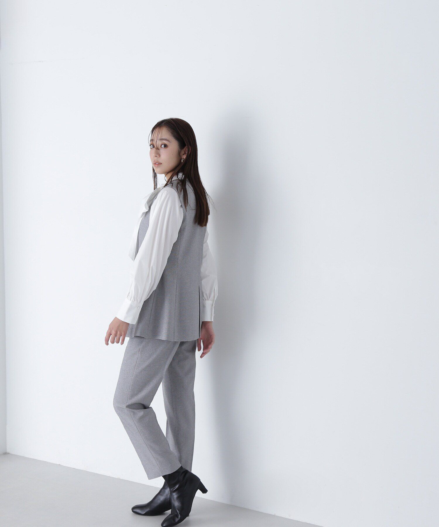  「ペプラムジレ SET UP 」|ブルゾン・スタジャン|