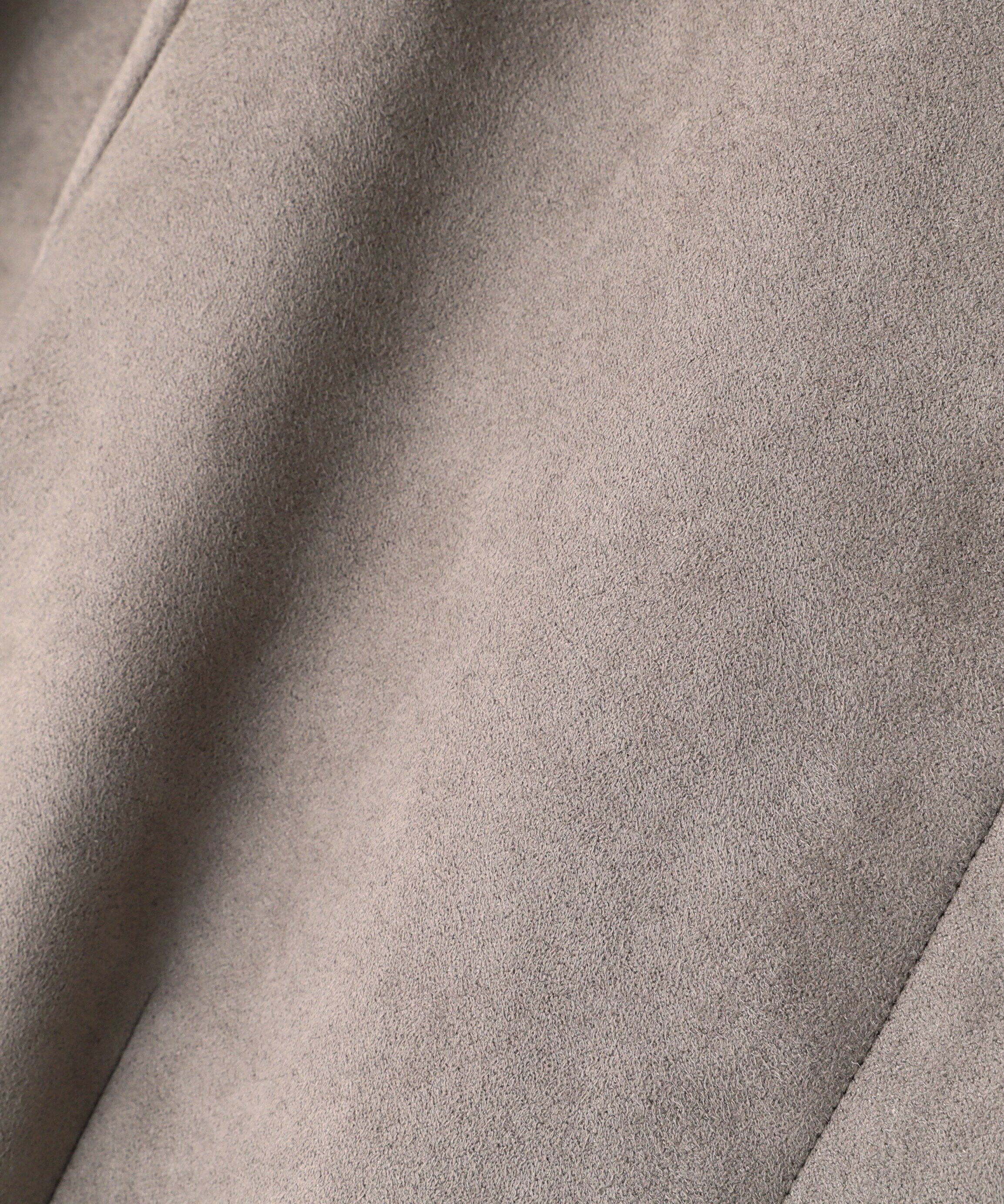  「フェイクスウェードペプラムブルゾン」|ブルゾン・スタジャン|