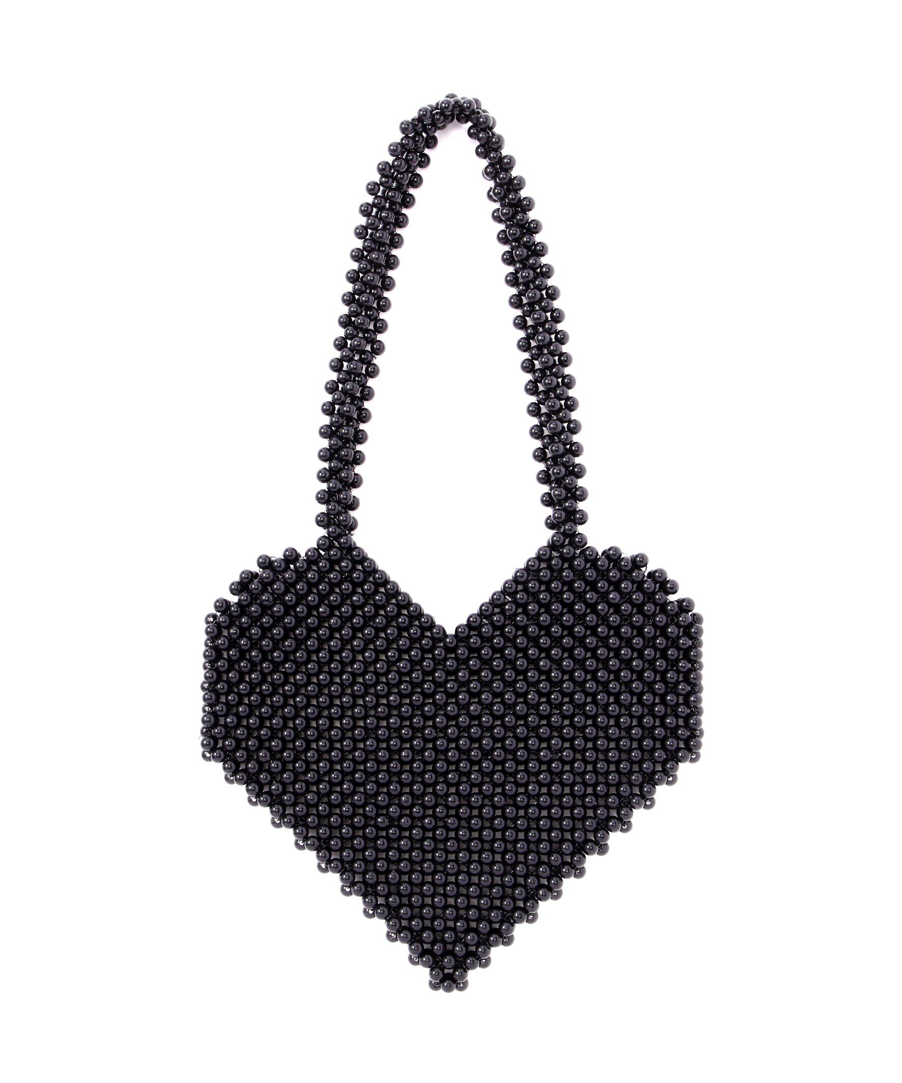  「The Bagmati グラスビーズハートショルダーバッグ」|ショルダー・メッセンジャー|