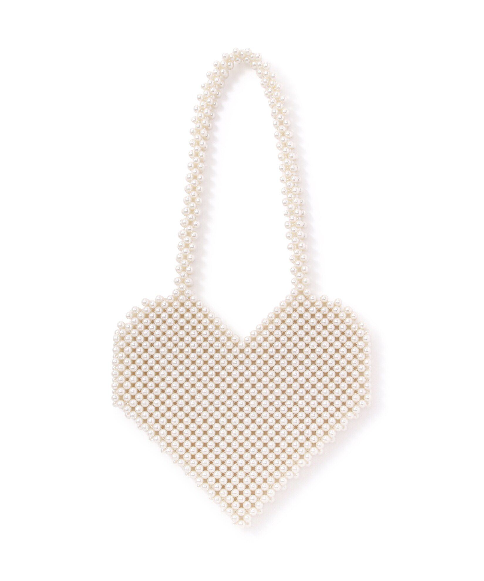  「The Bagmati グラスビーズハートショルダーバッグ」|ショルダー・メッセンジャー|