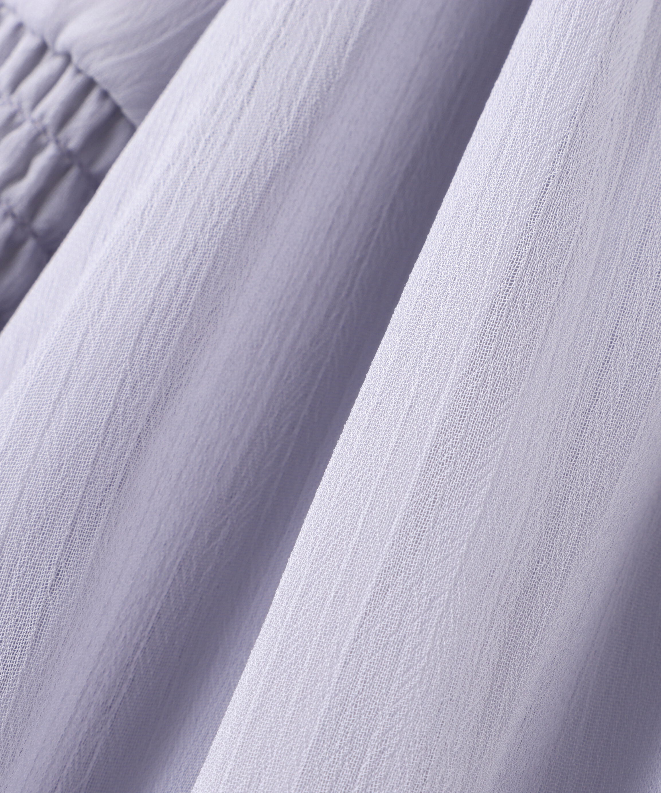  「シアー楊柳ギャザーワンピース」|ワンピース|