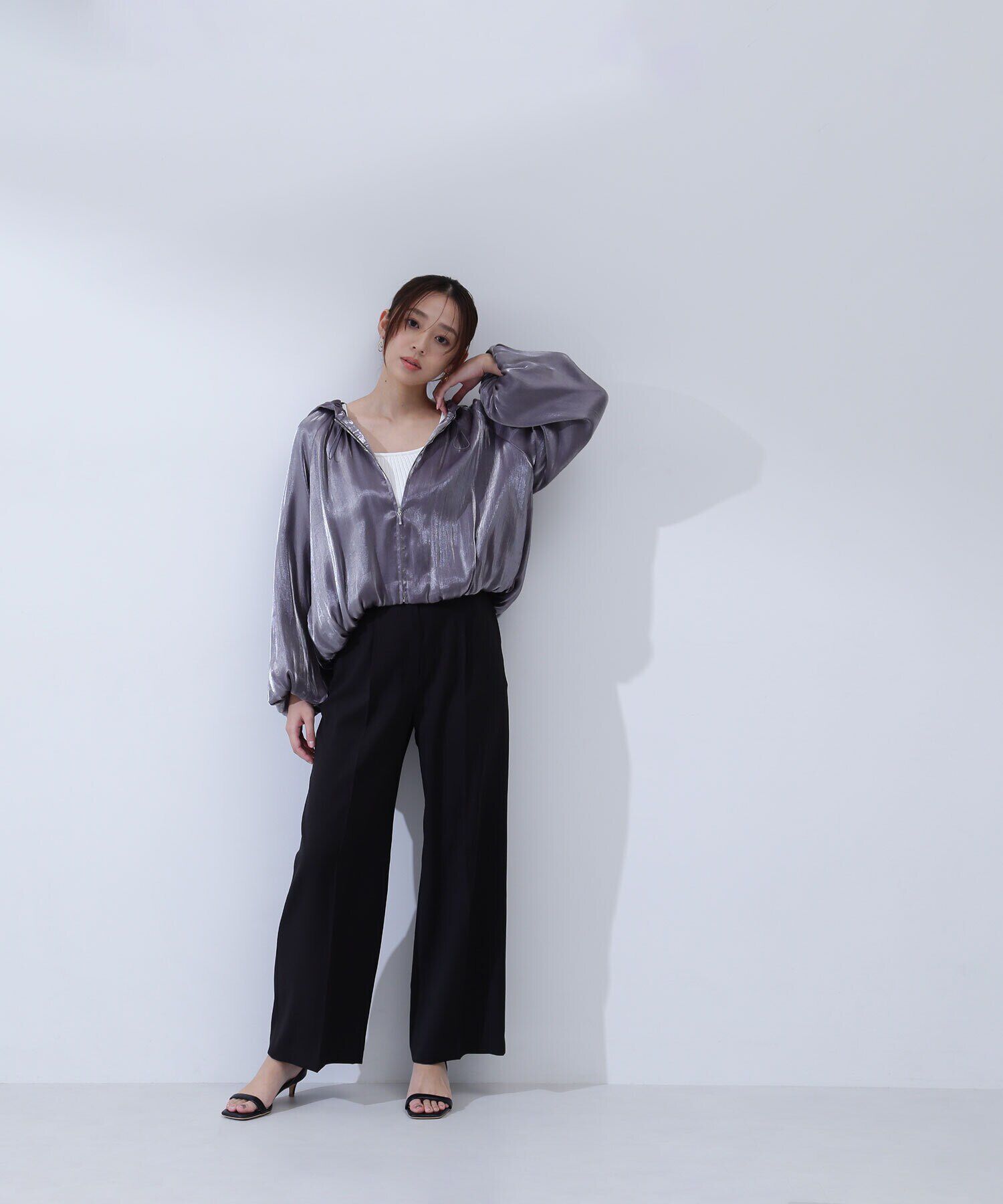  「グロッシーバルーンブルゾン」|ブルゾン・スタジャン|