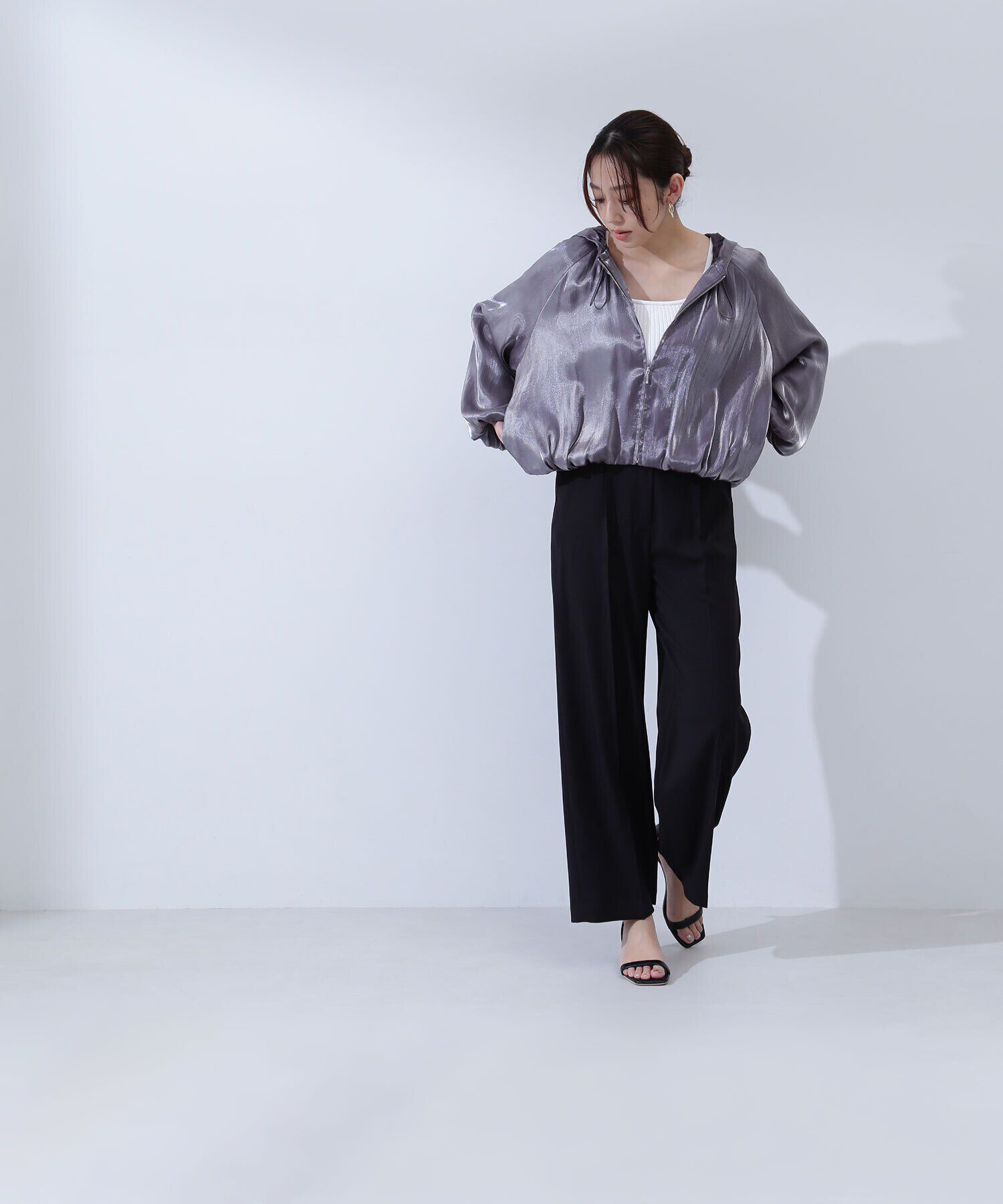  「グロッシーバルーンブルゾン」|ブルゾン・スタジャン|