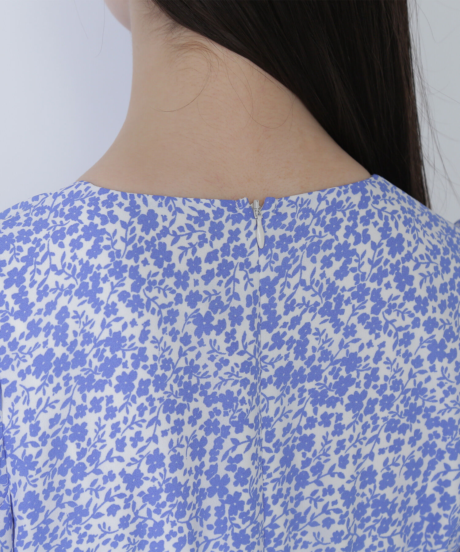  「フロントリボンプリントワンピース」|ワンピース|