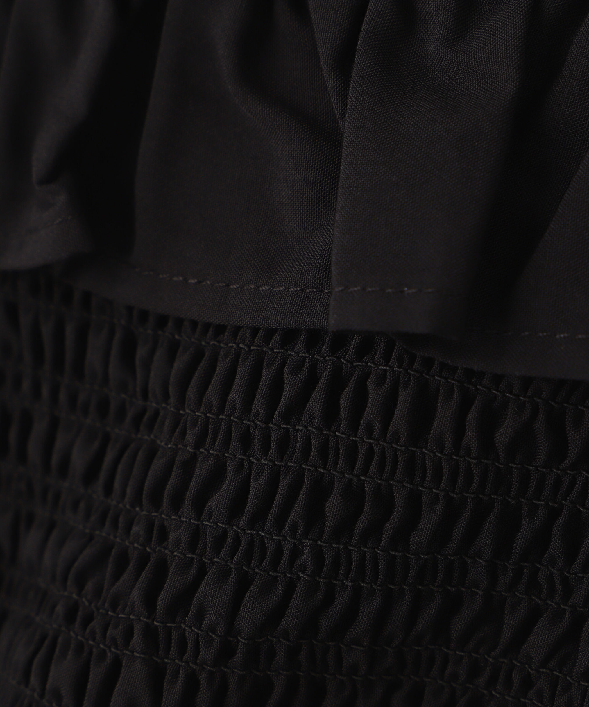  「フリルシャーリングオフショルブラウス」|シャツ・ブラウス|