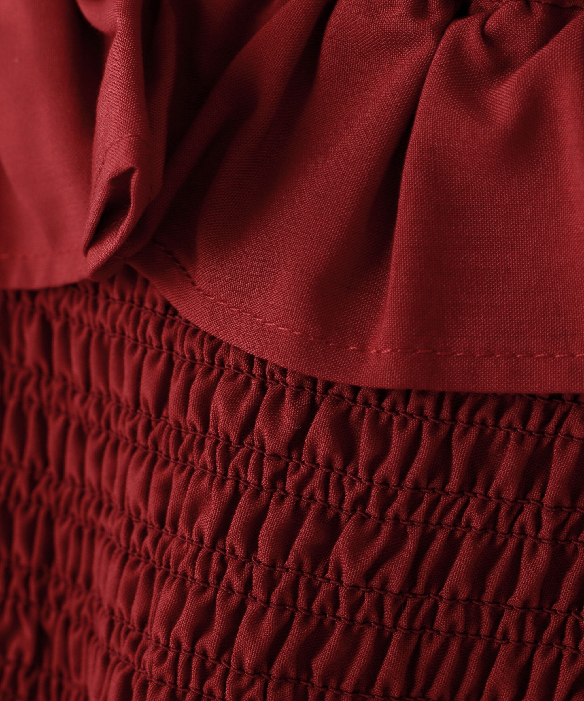  「フリルシャーリングオフショルブラウス」|シャツ・ブラウス|