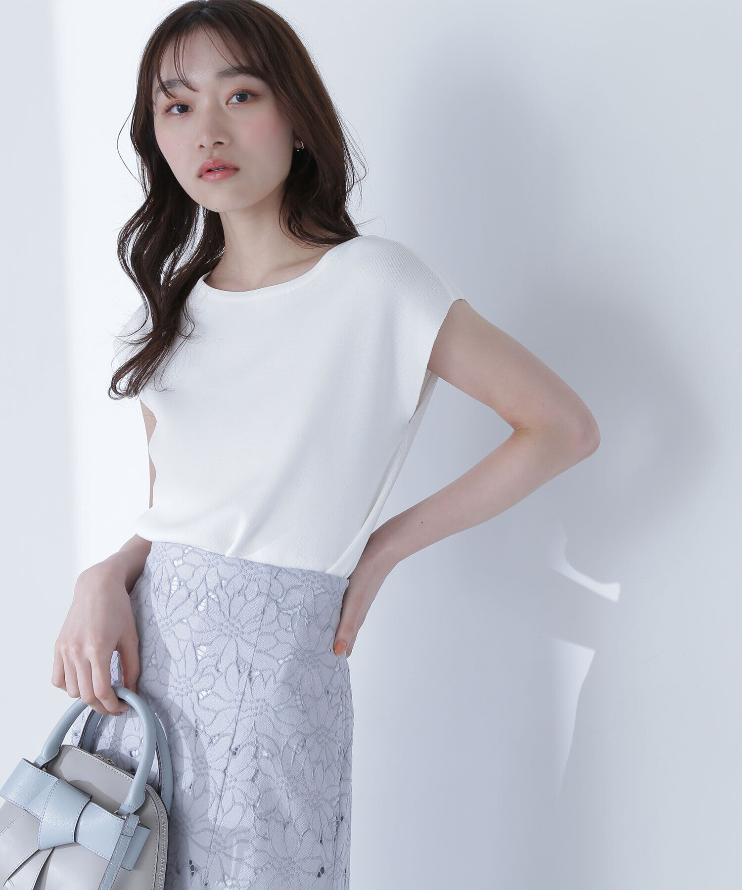  「総針ベーシックシリーズ ボートネックニット」|ニット・セーター|