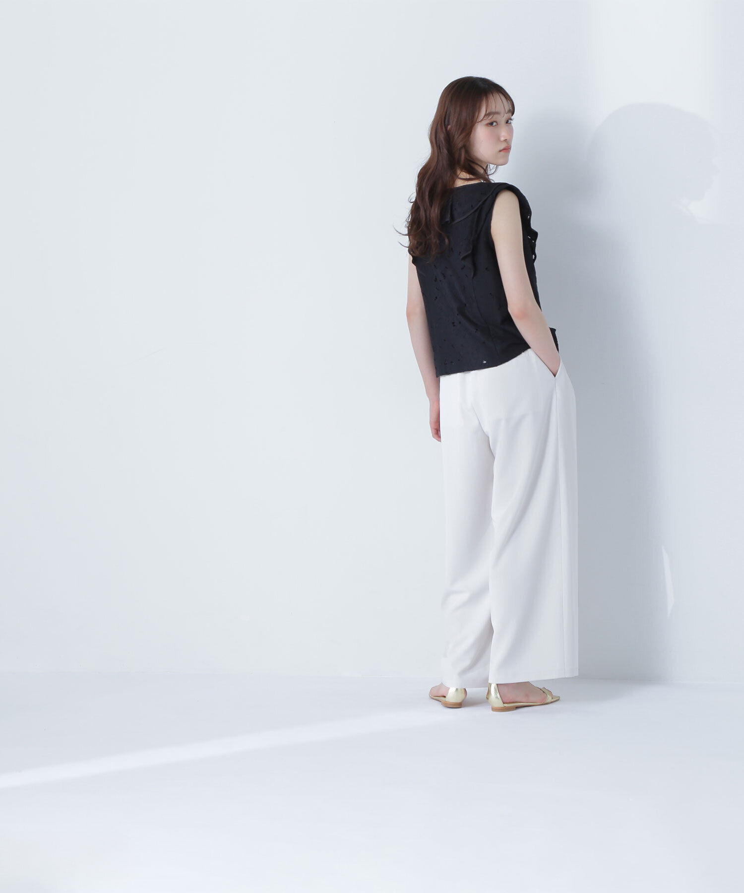  「ラッフルレース SETUP ブラウス」|シャツ・ブラウス|