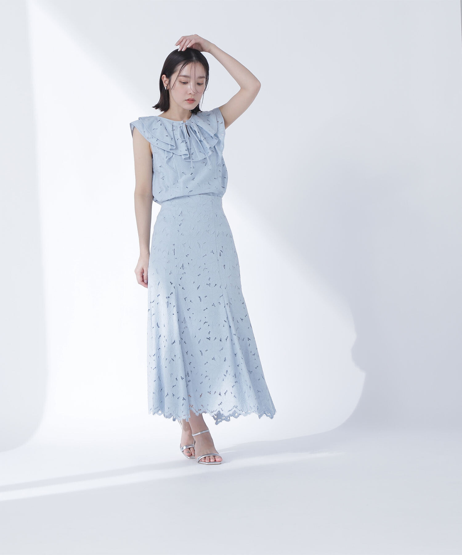  「ラッフルレース SETUP ブラウス」|シャツ・ブラウス|