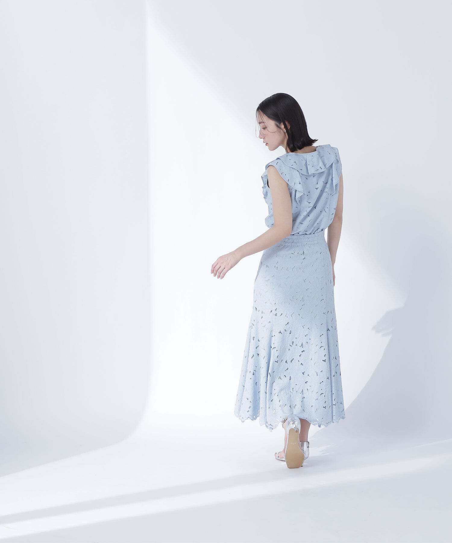  「ラッフルレース SETUP ブラウス」|シャツ・ブラウス|