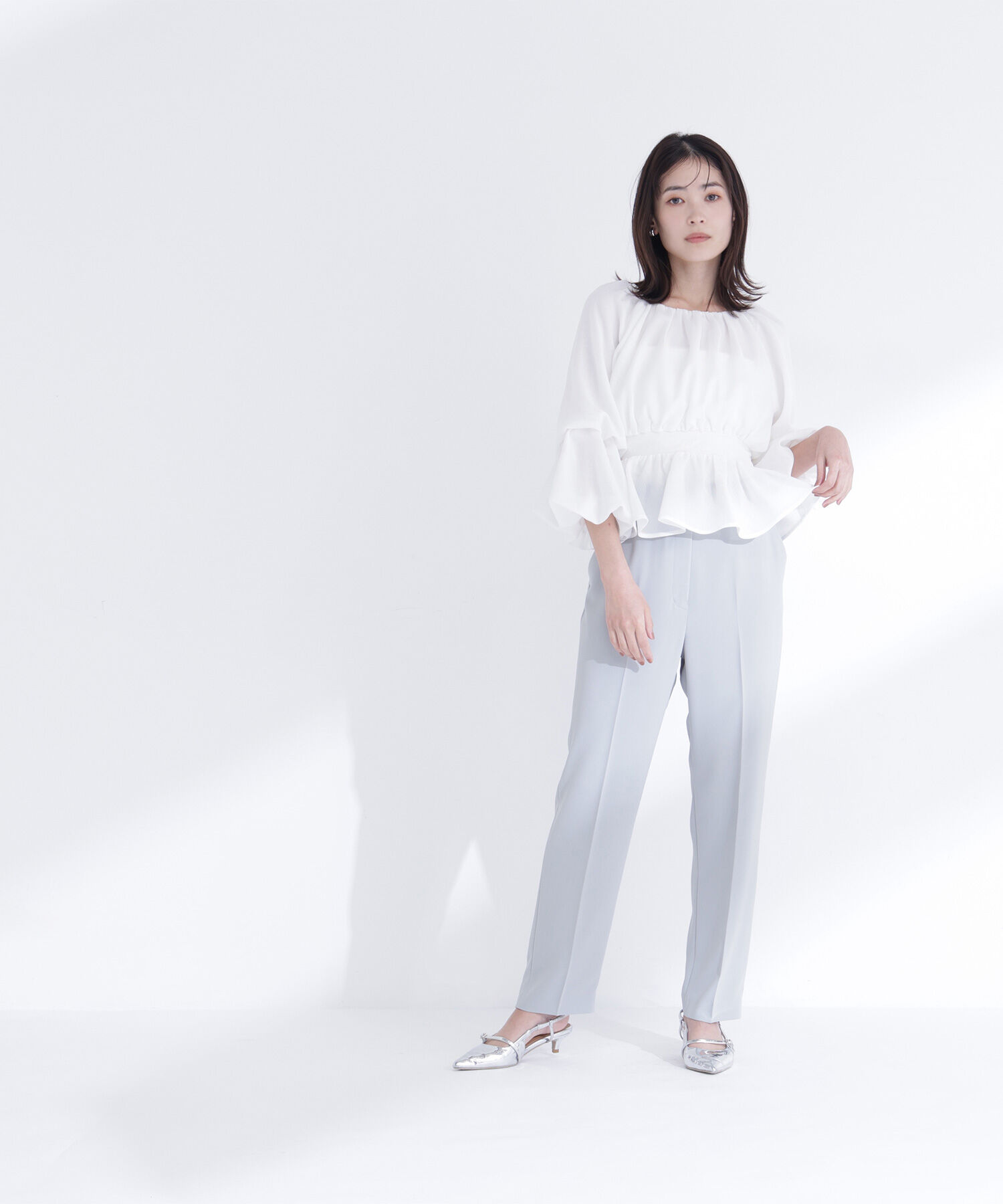  「カラーテーパードパンツ」|その他|