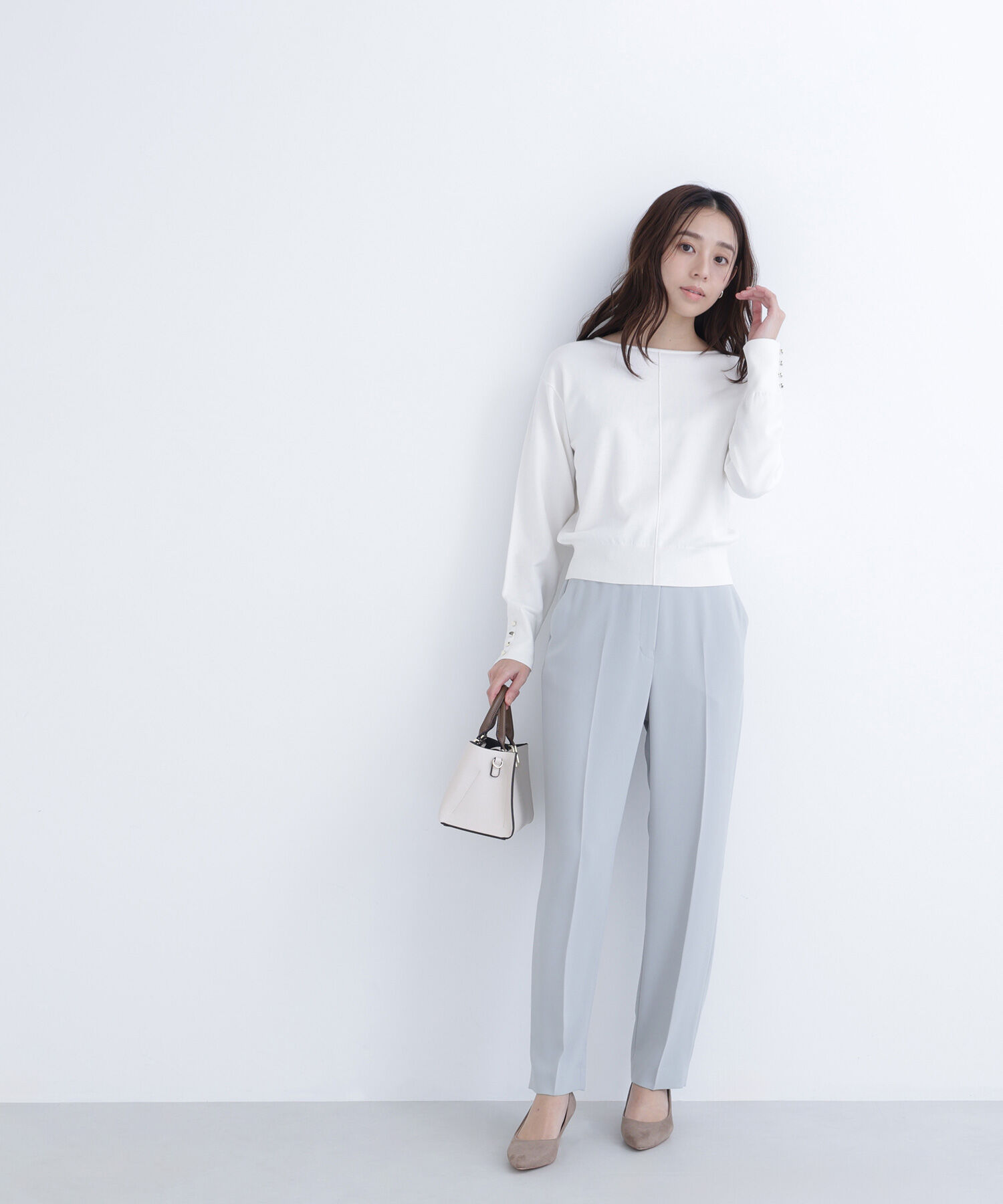  「カラーテーパードパンツ」|その他|