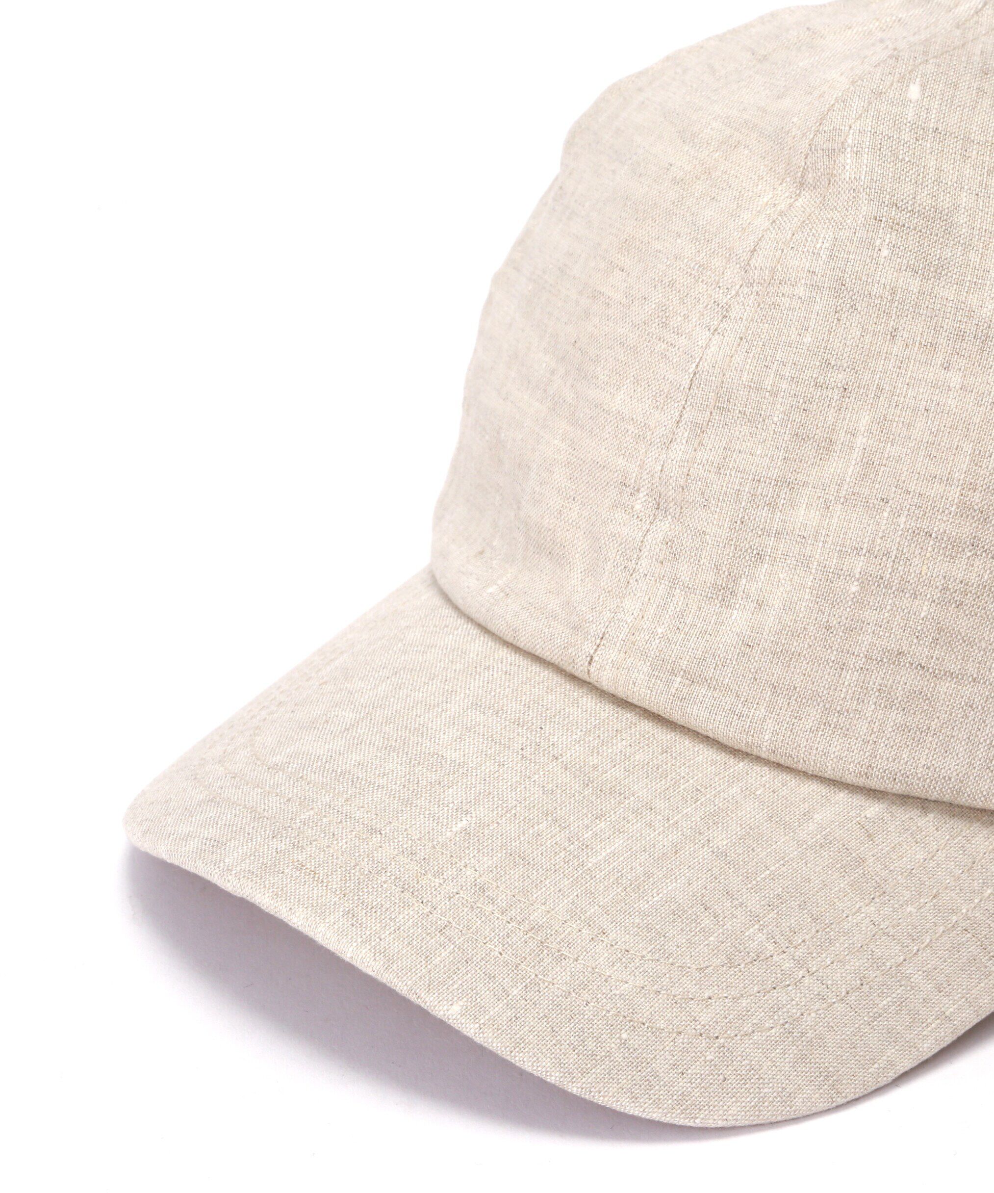  「ベーシックリネンキャップ」|キャップ・キャスケット|