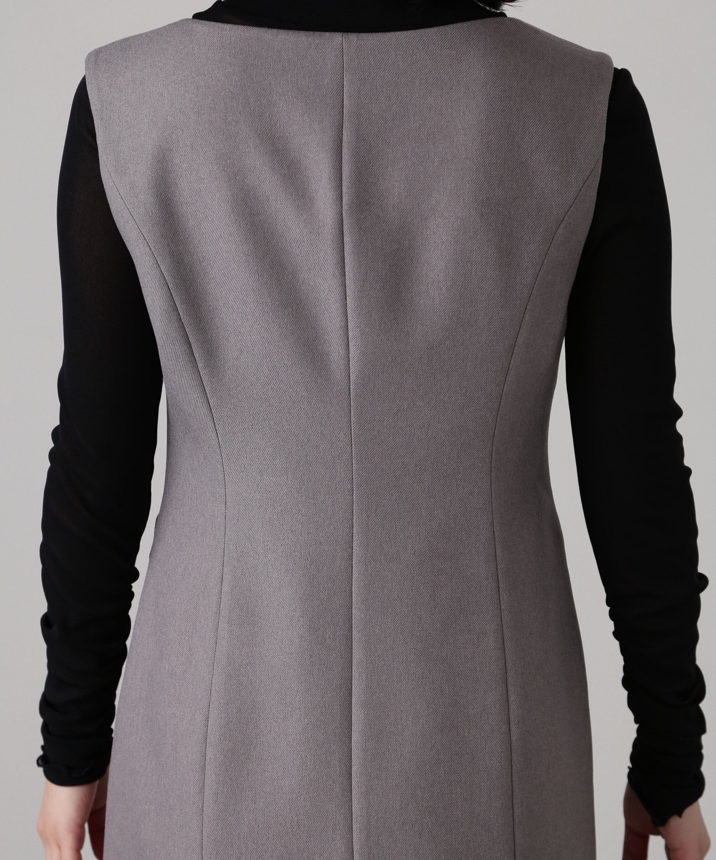  「ジップ使いミニジャンスカ」|ワンピース|