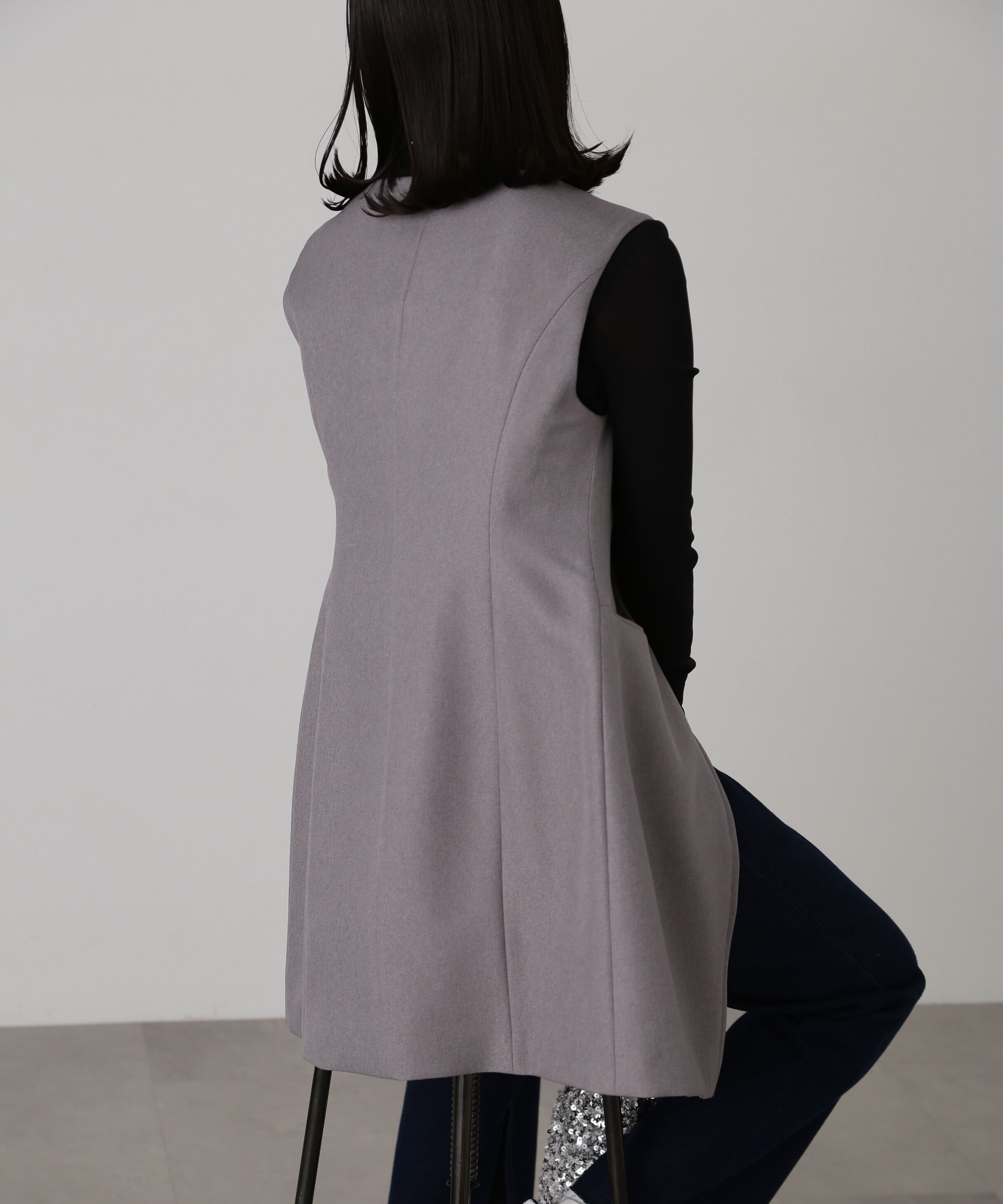  「ジップ使いミニジャンスカ」|ワンピース|