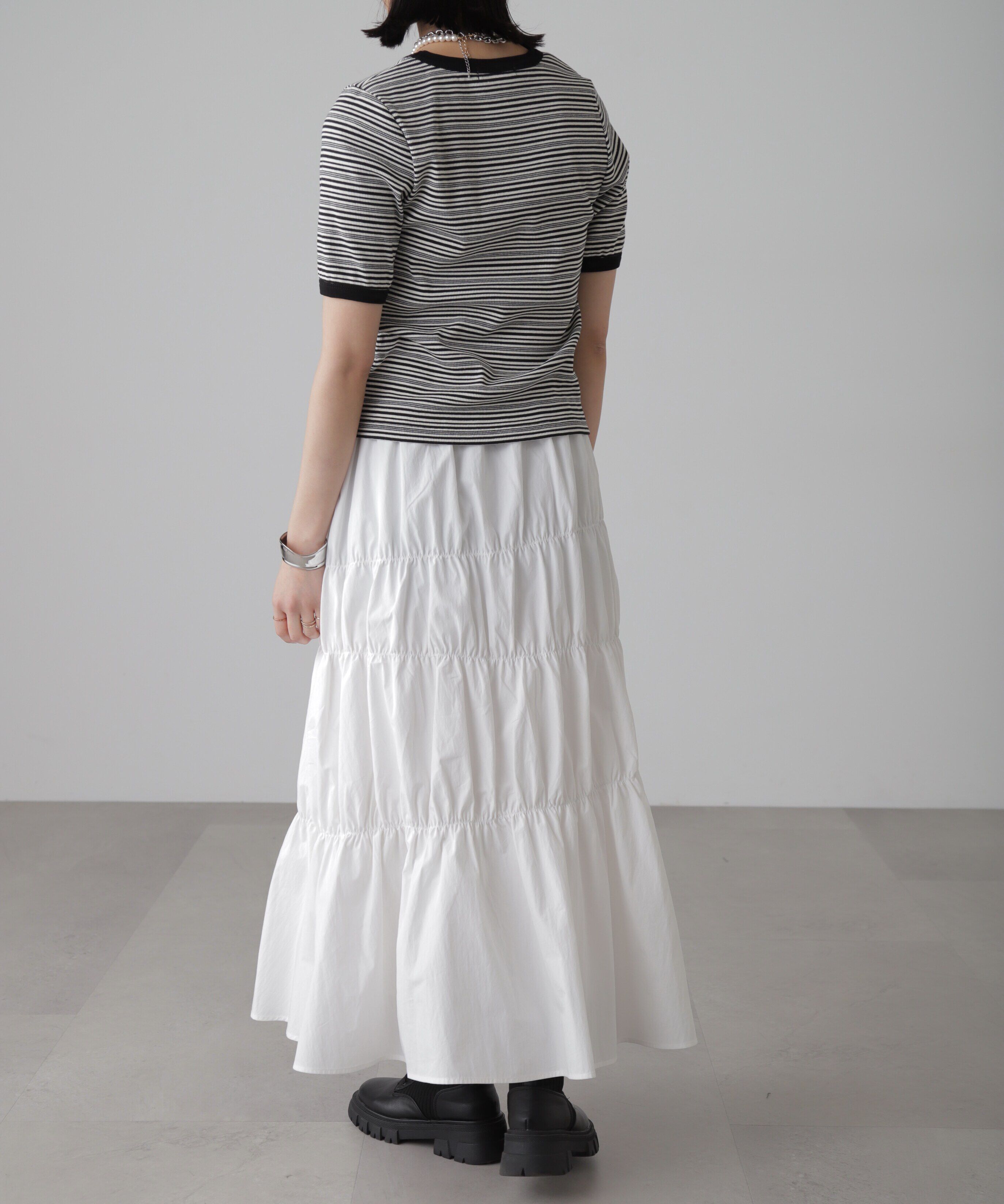  「ランダムシャーリングスカート」|スカート|