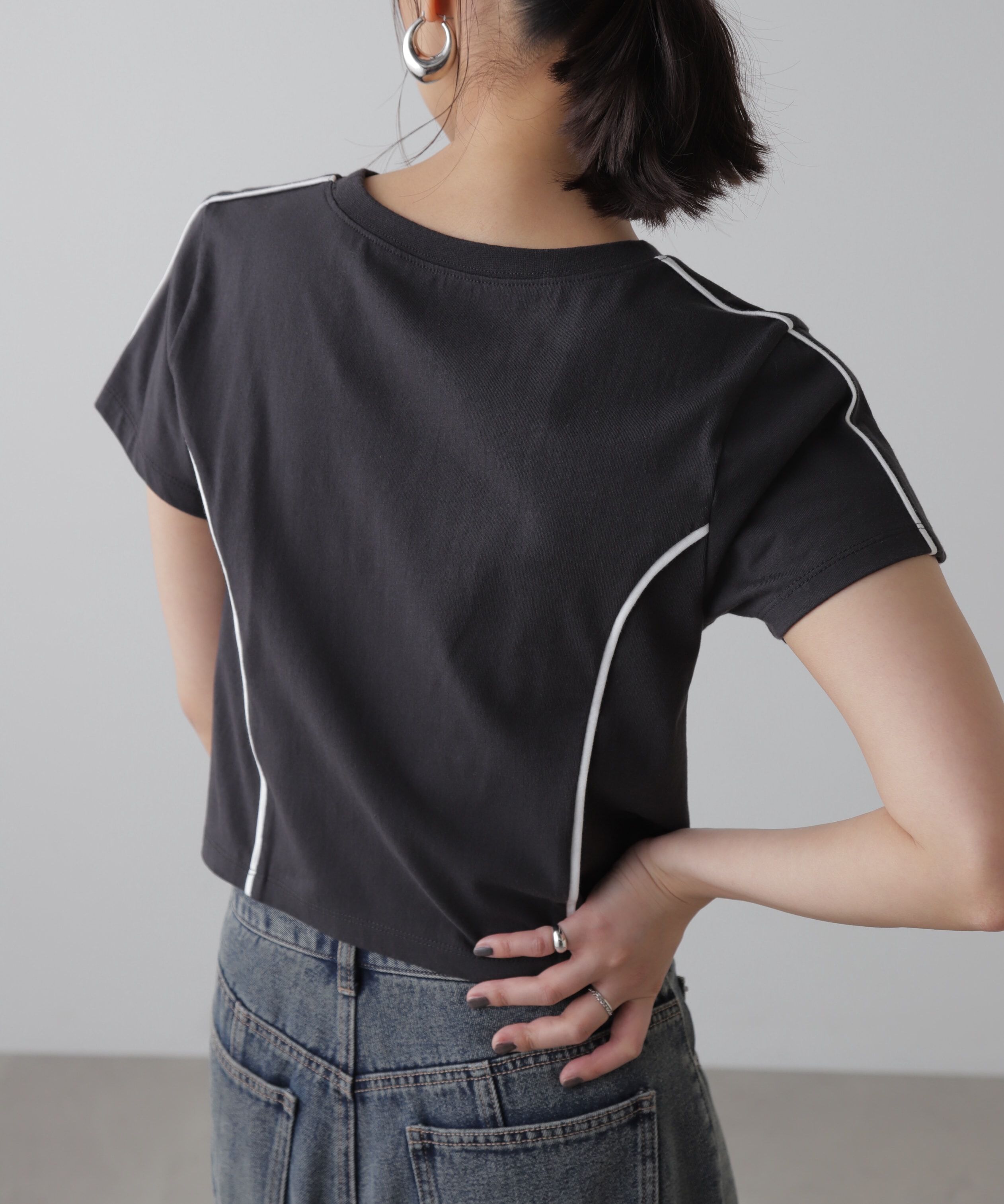  「コンパクトゲームラインTシャツ」|Tシャツ・カットソー|