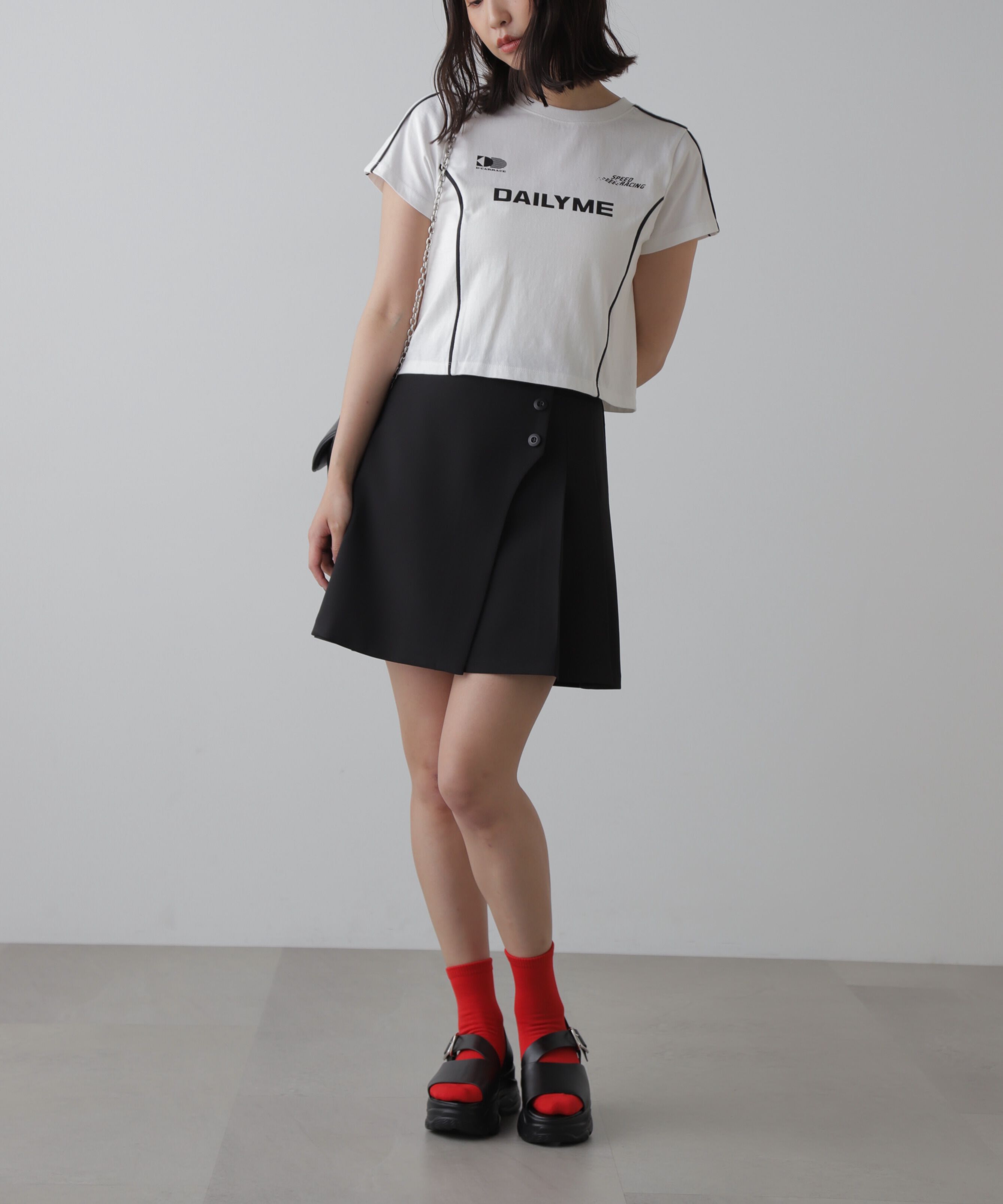  「コンパクトゲームラインTシャツ」|Tシャツ・カットソー|