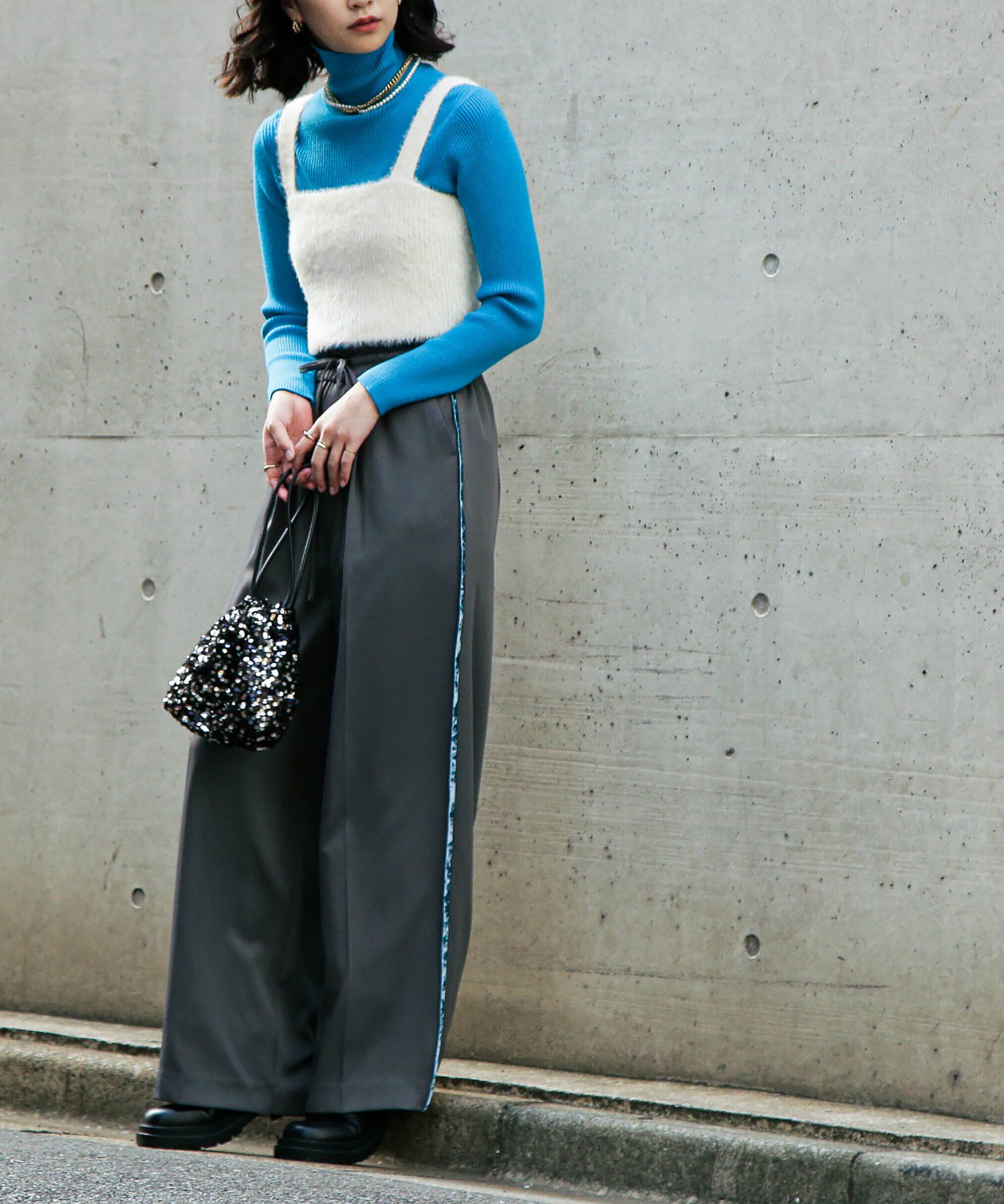  「シャギービスチェ」|ニット・セーター|