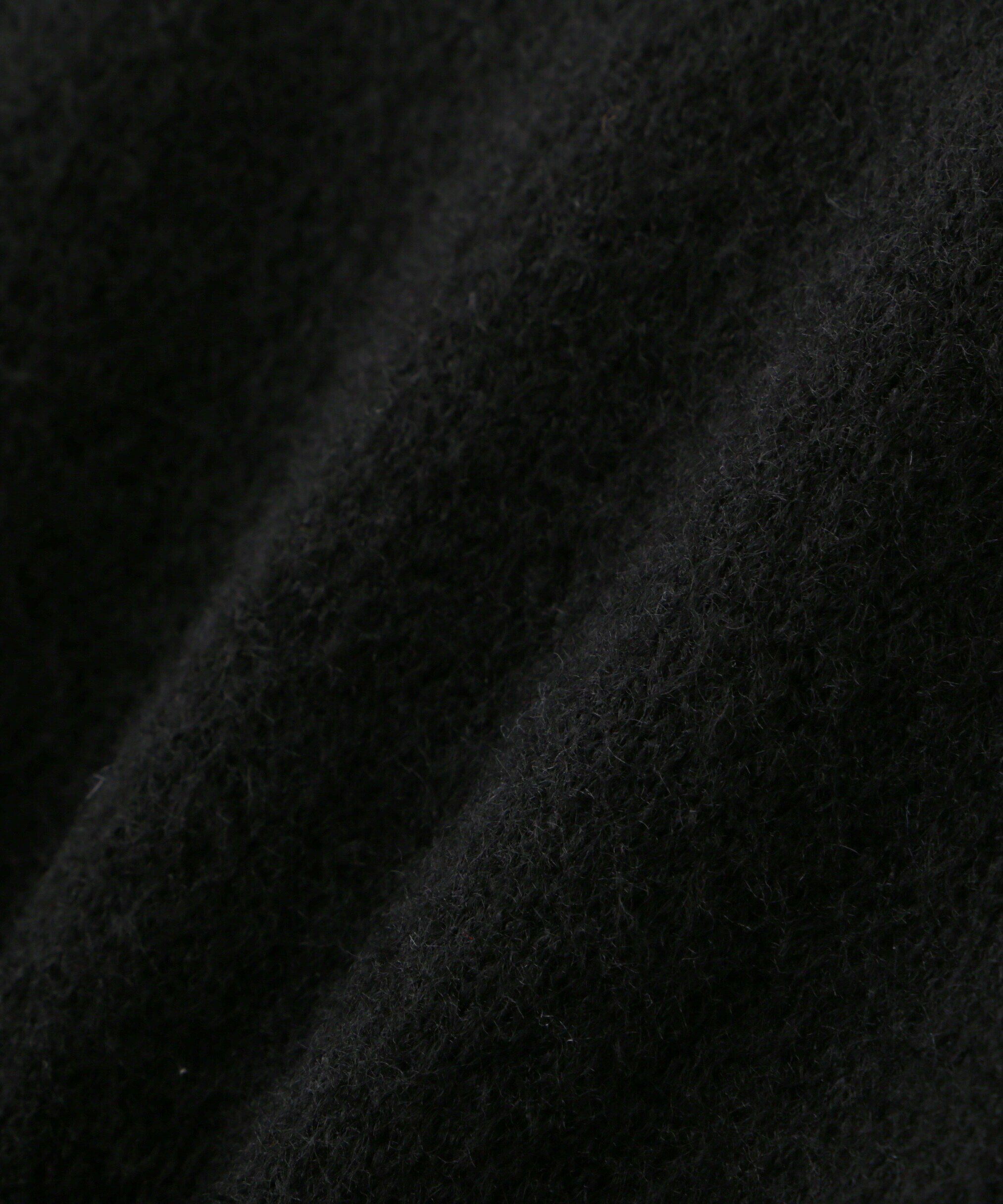  「Vネック配色ショート丈ニット」|ニット・セーター|