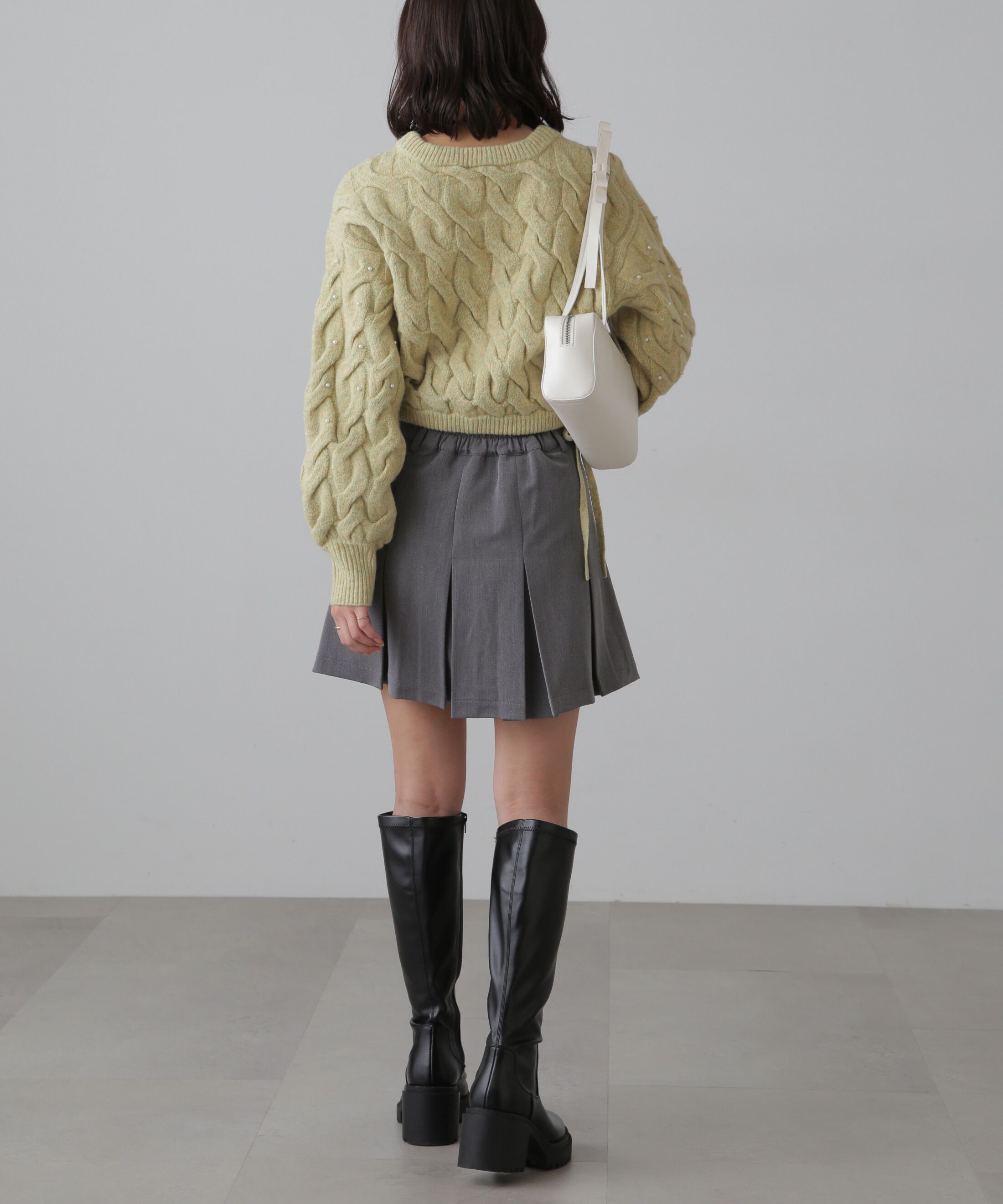  「インナーパンツ付プリーツミニスカート」|スカート|