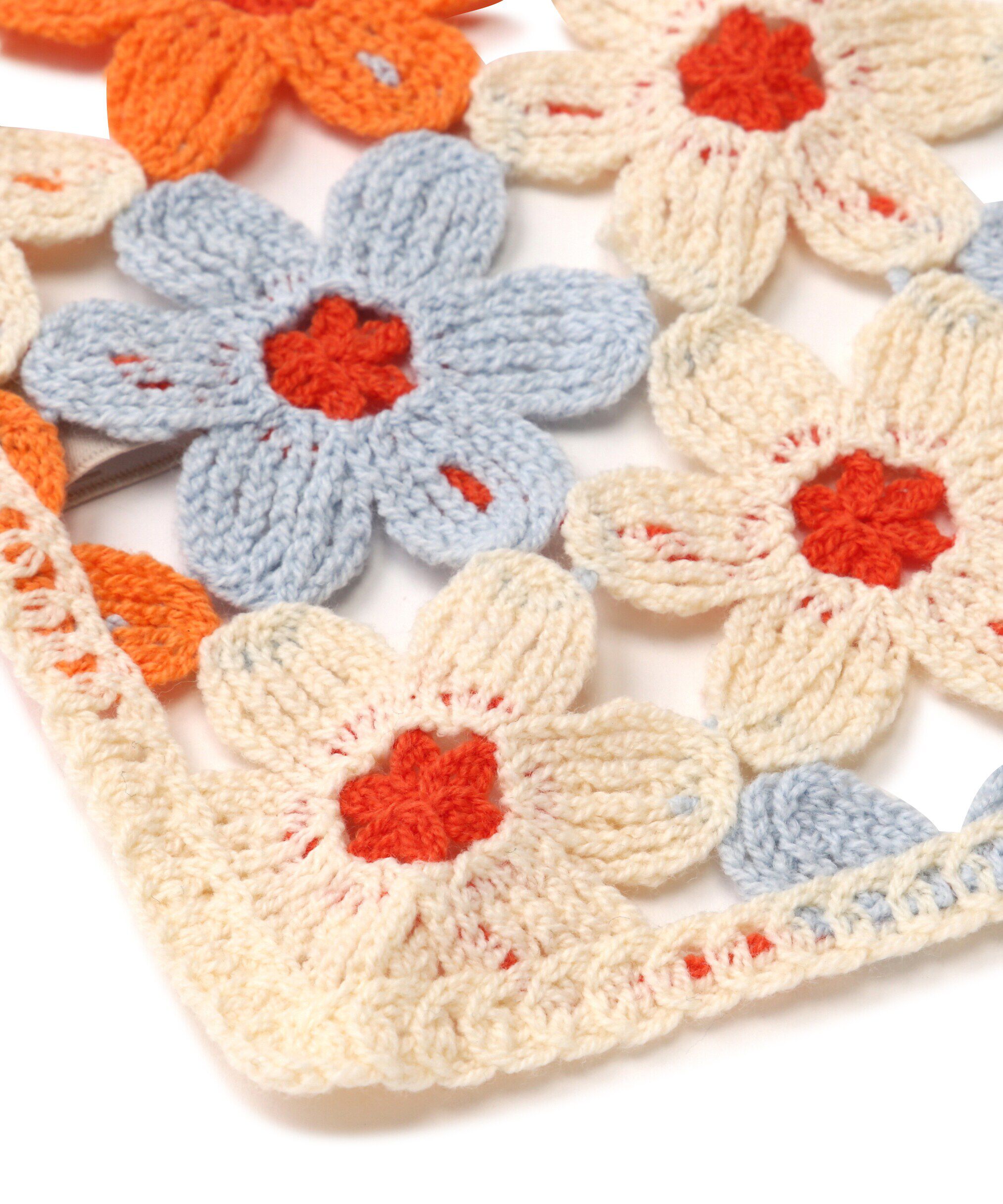  「フラワーバブーシュカ」|ハンカチ|