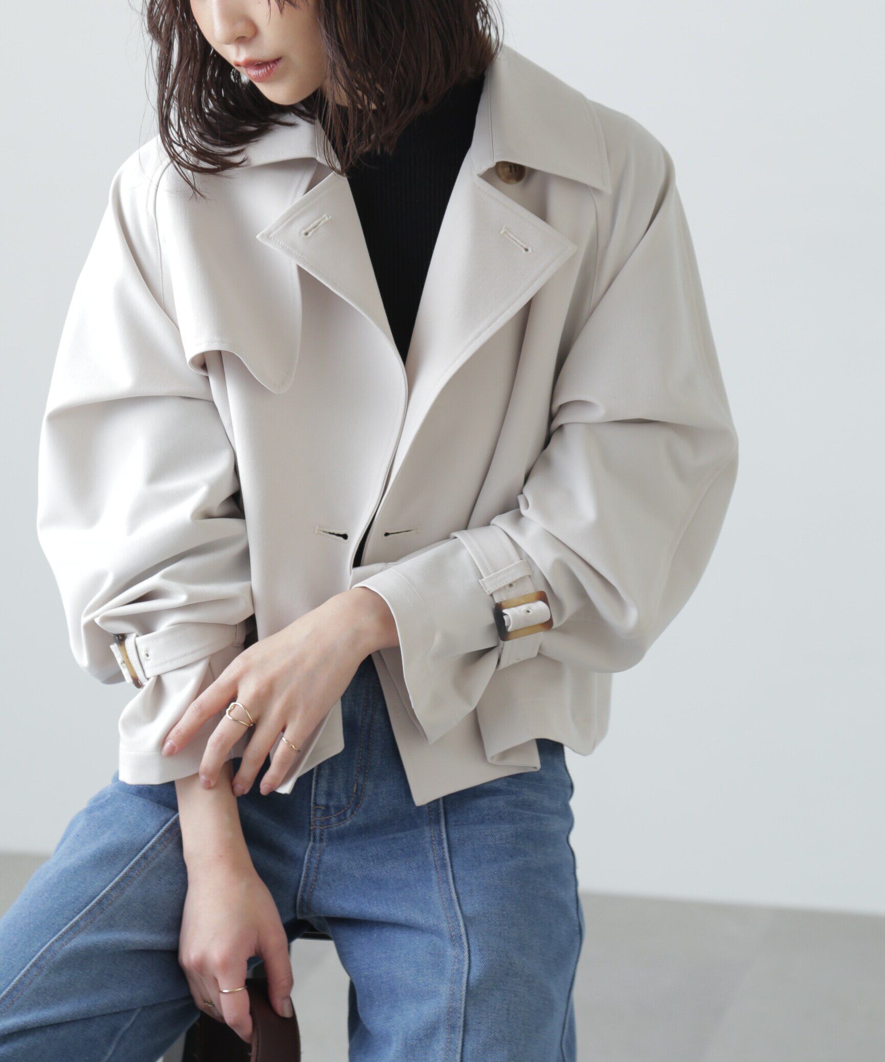  「ショートトレンチコート」|その他|