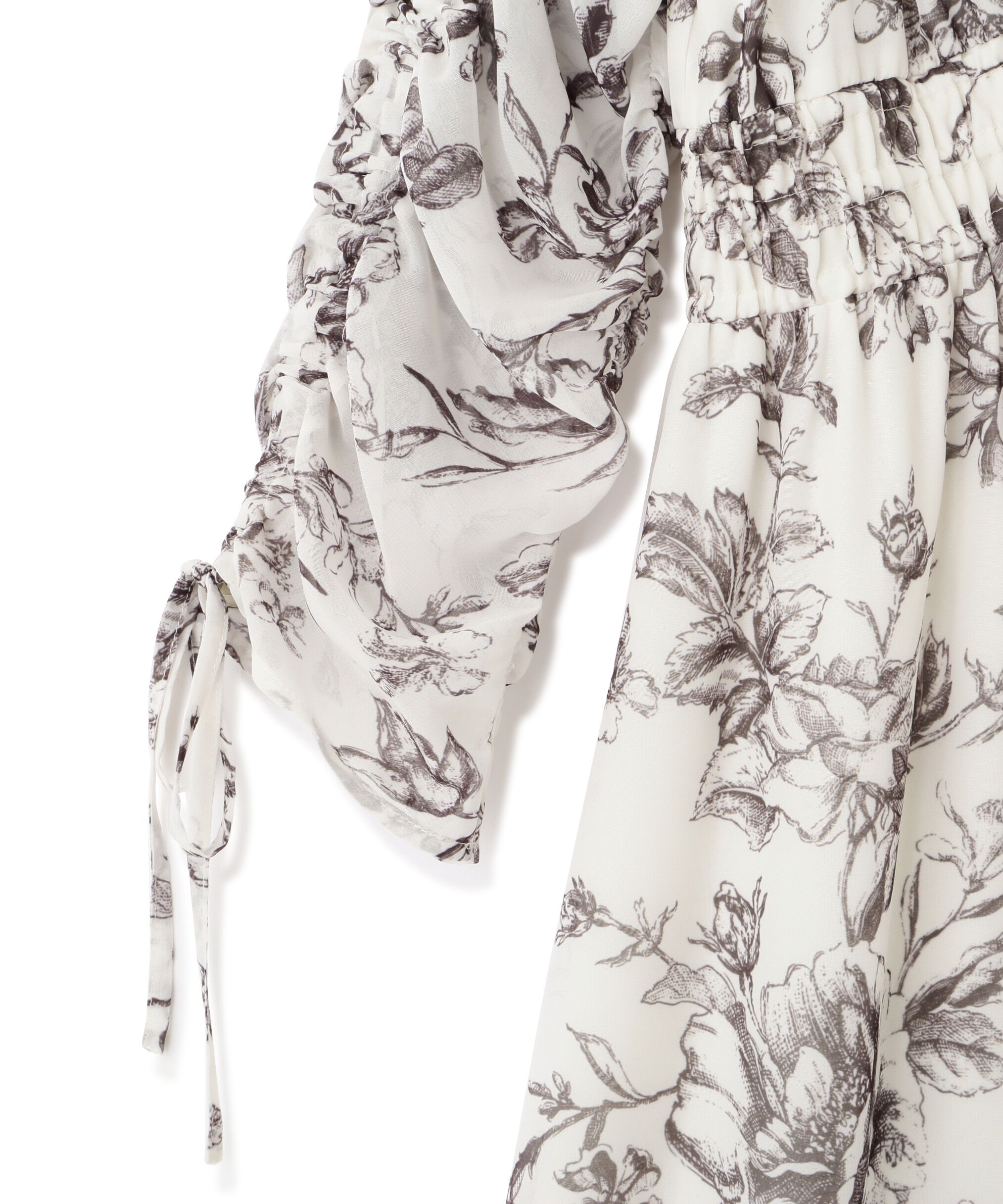  「◇ビッグフラワーシャーリングワンピース　WEB限定カラー：レッド」|ワンピース|