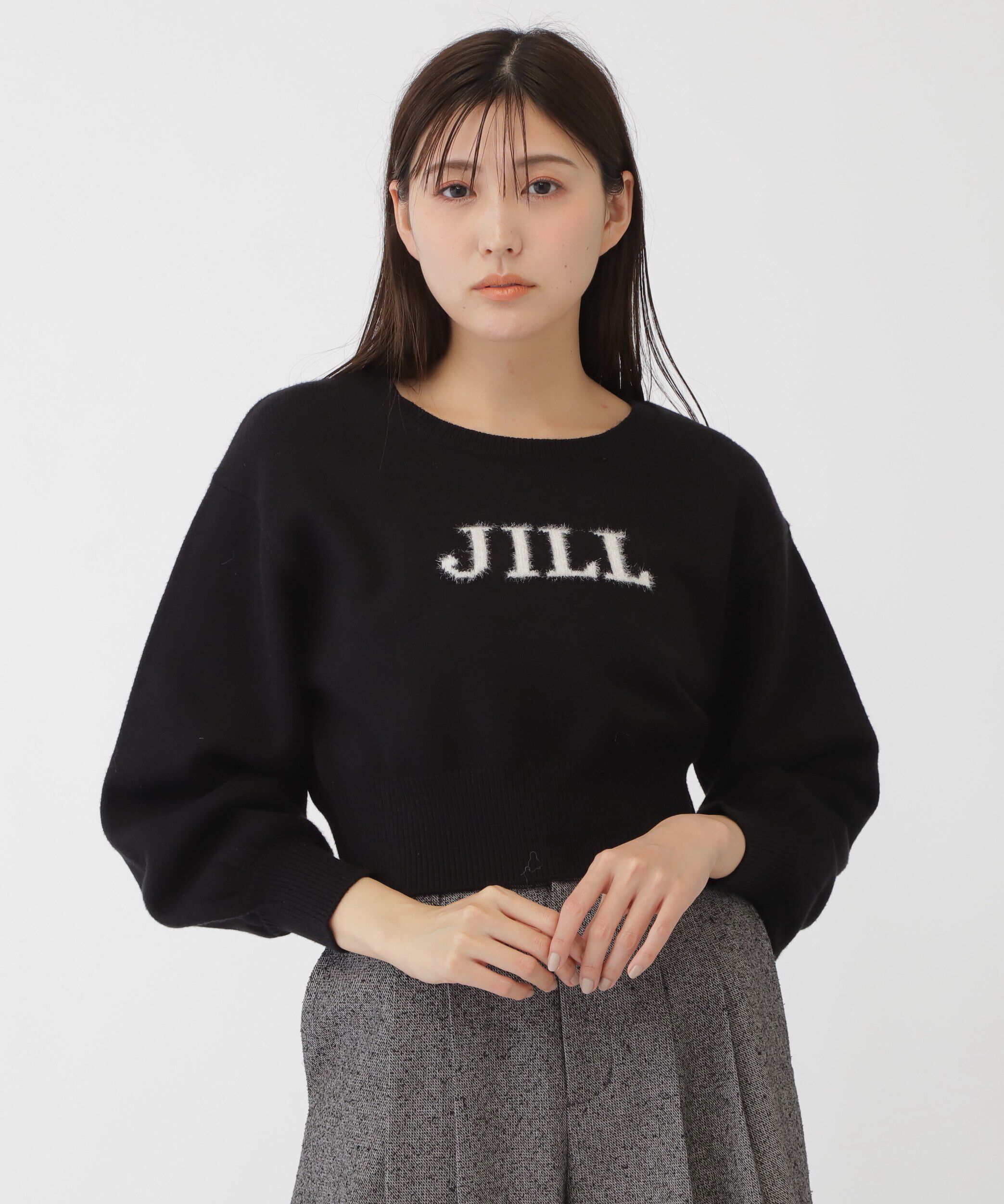  「バリエ―ションジャガードロゴニット」|ニット・セーター|