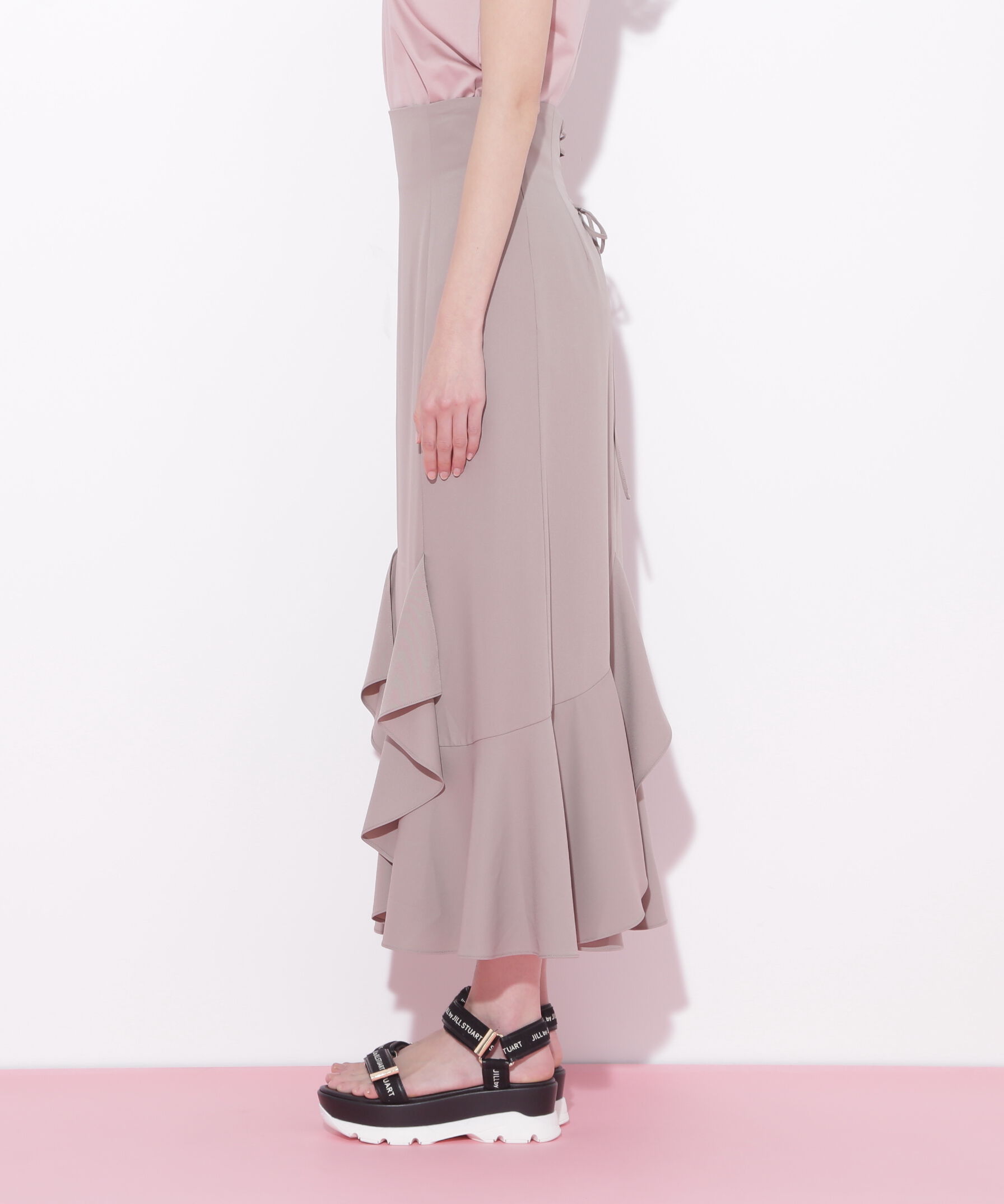  「ラッフルマーメイドスカート」|スカート|