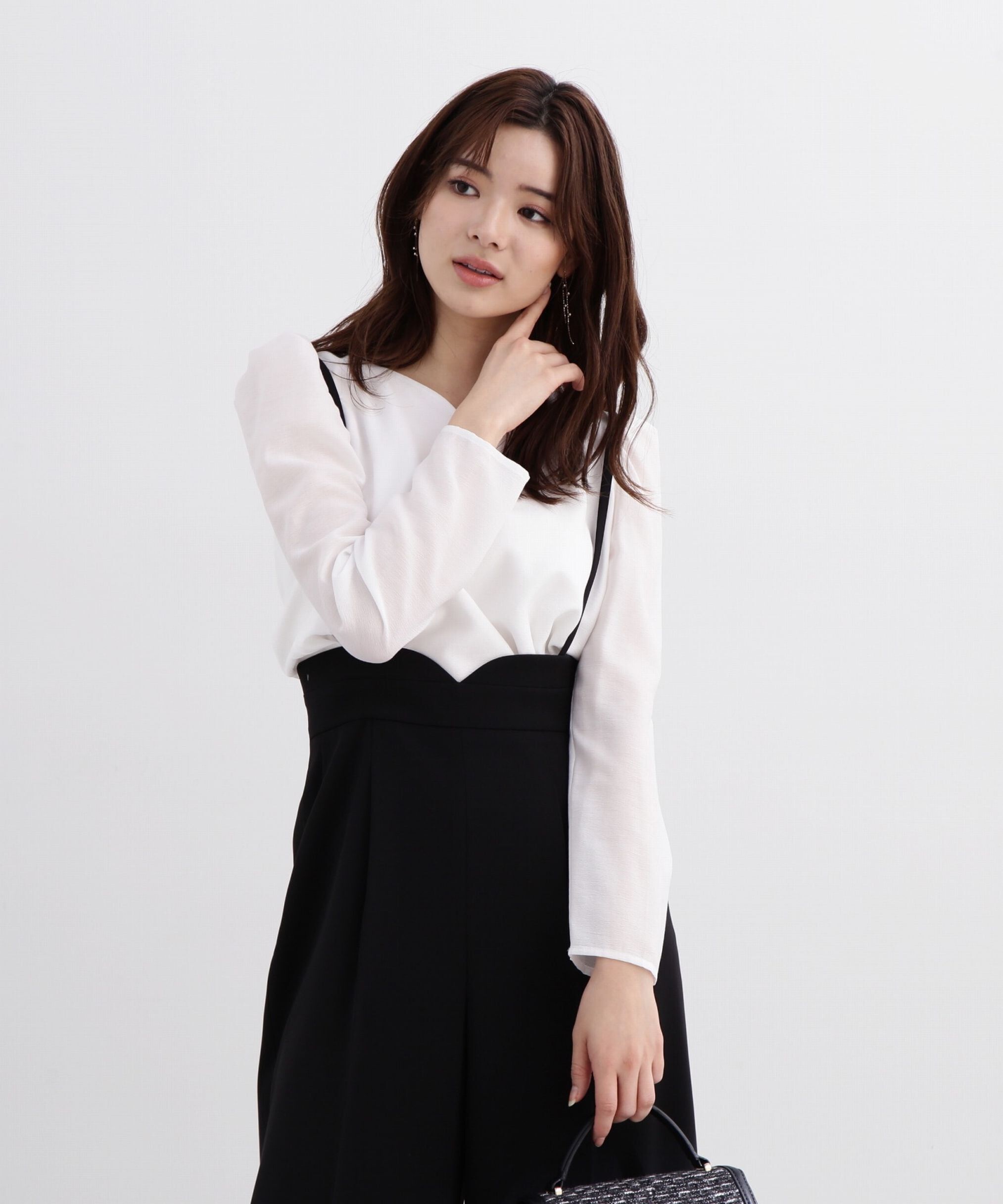 PROPORTION BODY DRESSING「ハートカットシアーブラウス」|シャツ・ブラウス|