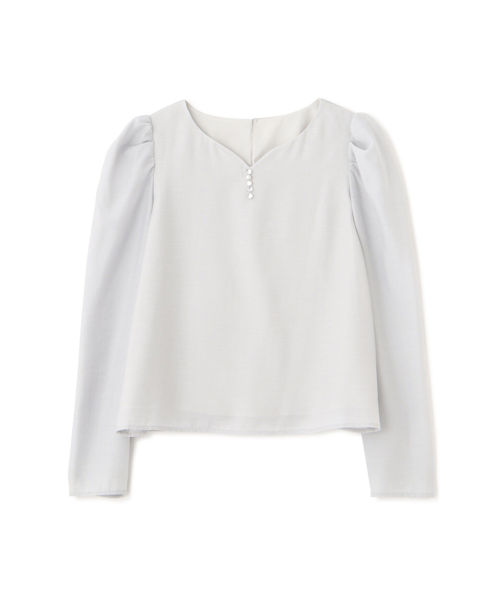 PROPORTION BODY DRESSING「ハートカットシアーブラウス」|シャツ・ブラウス|