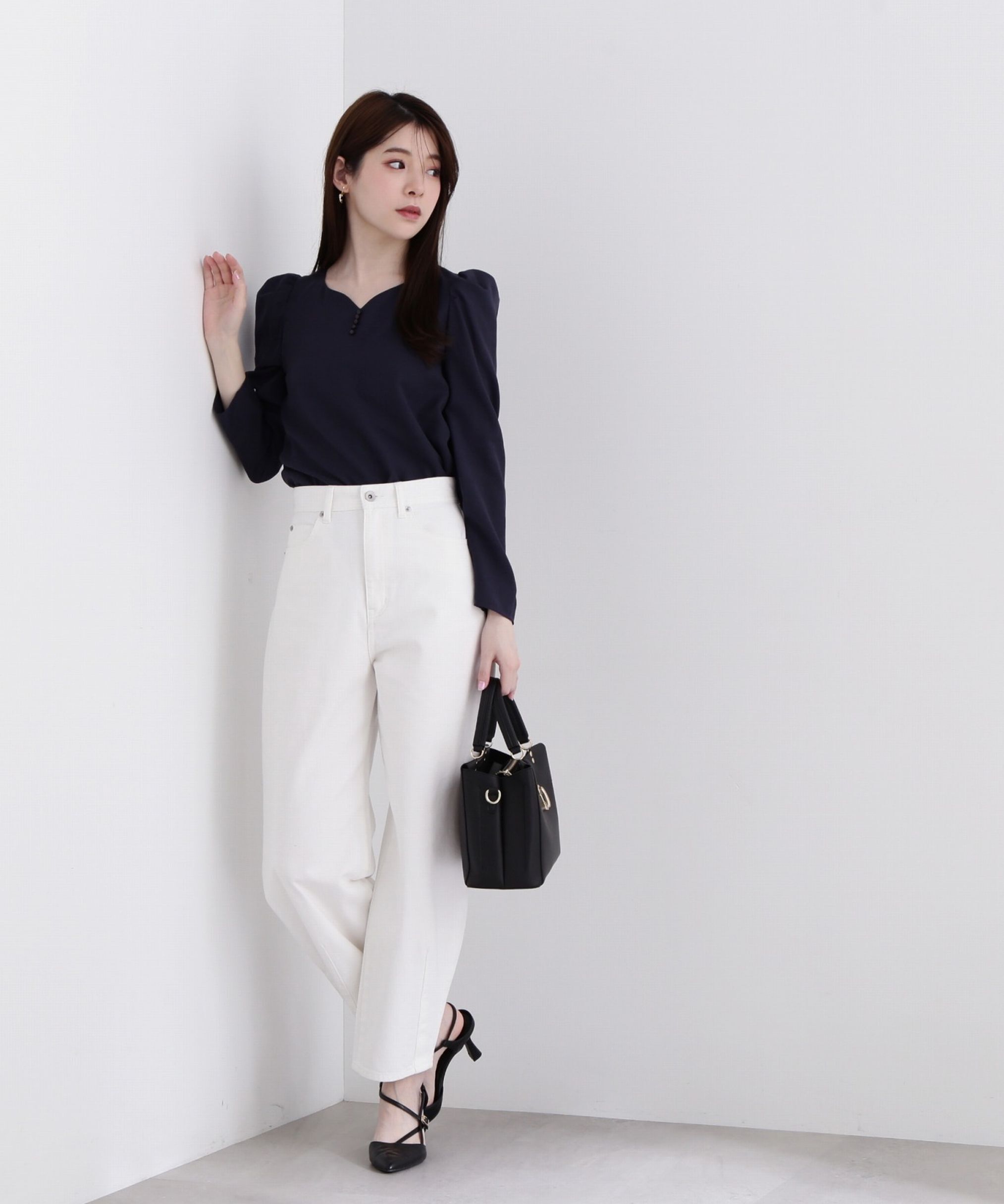 PROPORTION BODY DRESSING「ハートカットシアーブラウス」|シャツ・ブラウス|