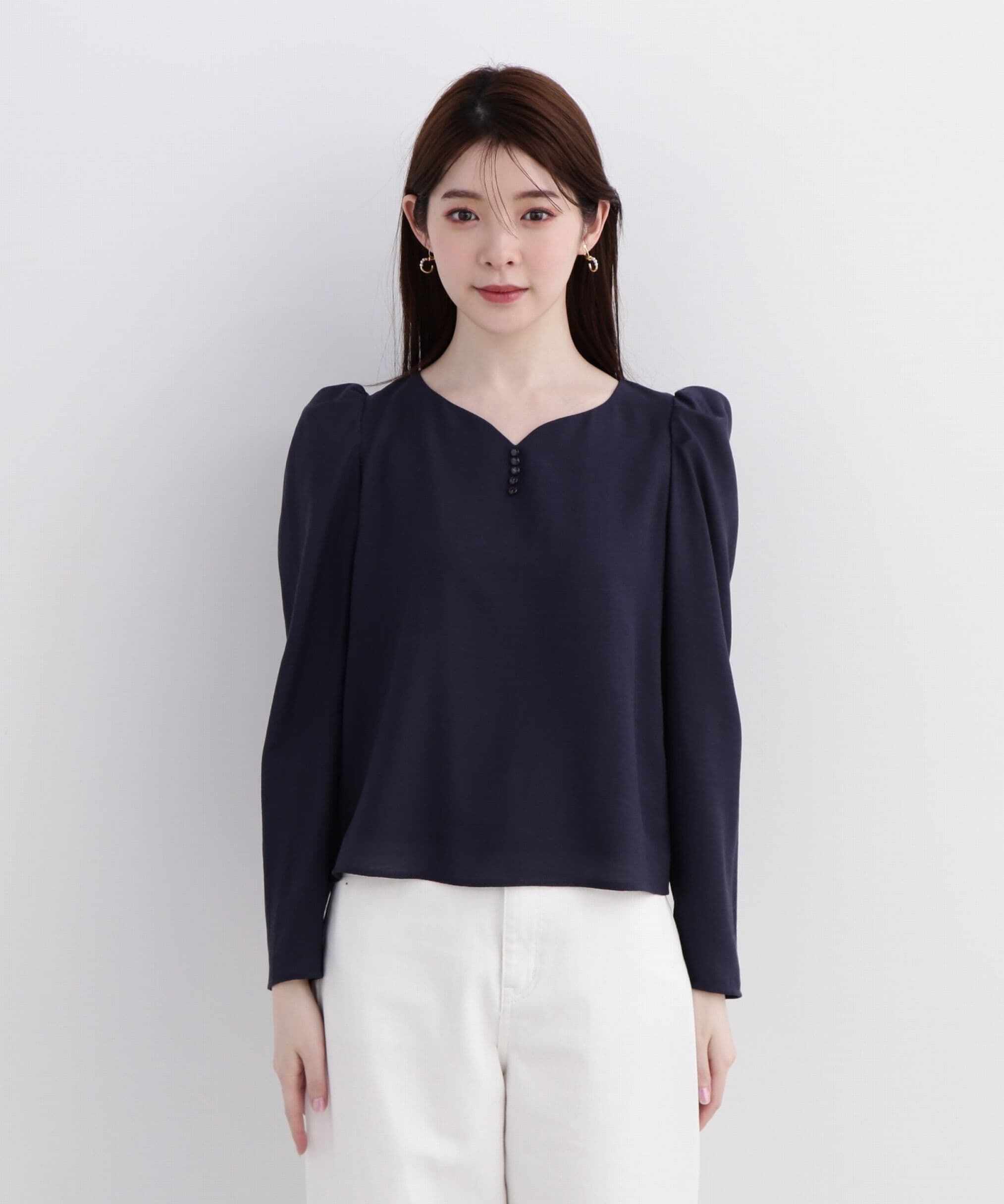 PROPORTION BODY DRESSING「ハートカットシアーブラウス」|シャツ・ブラウス|