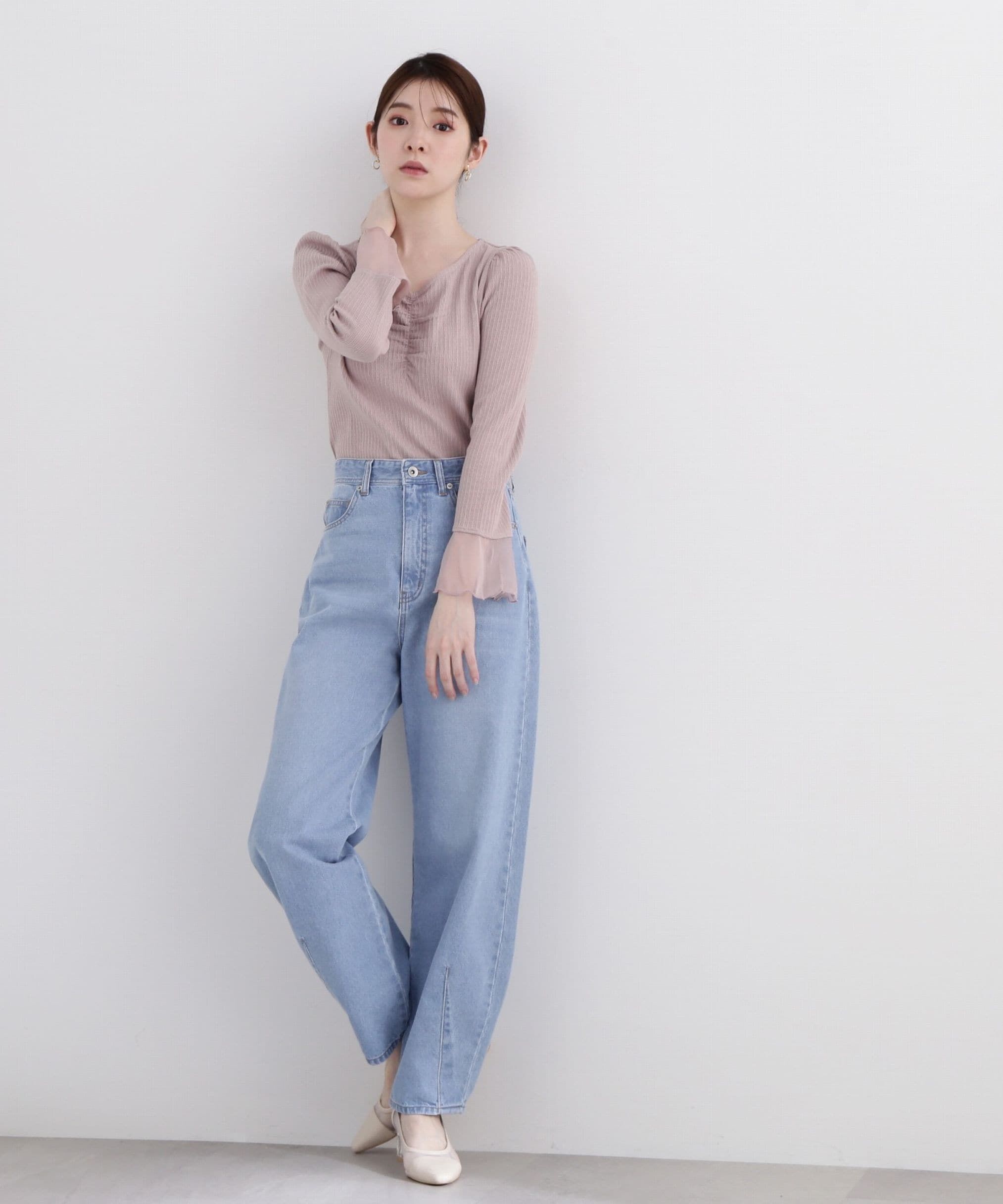 PROPORTION BODY DRESSING「カーブデニムパンツ」|その他|