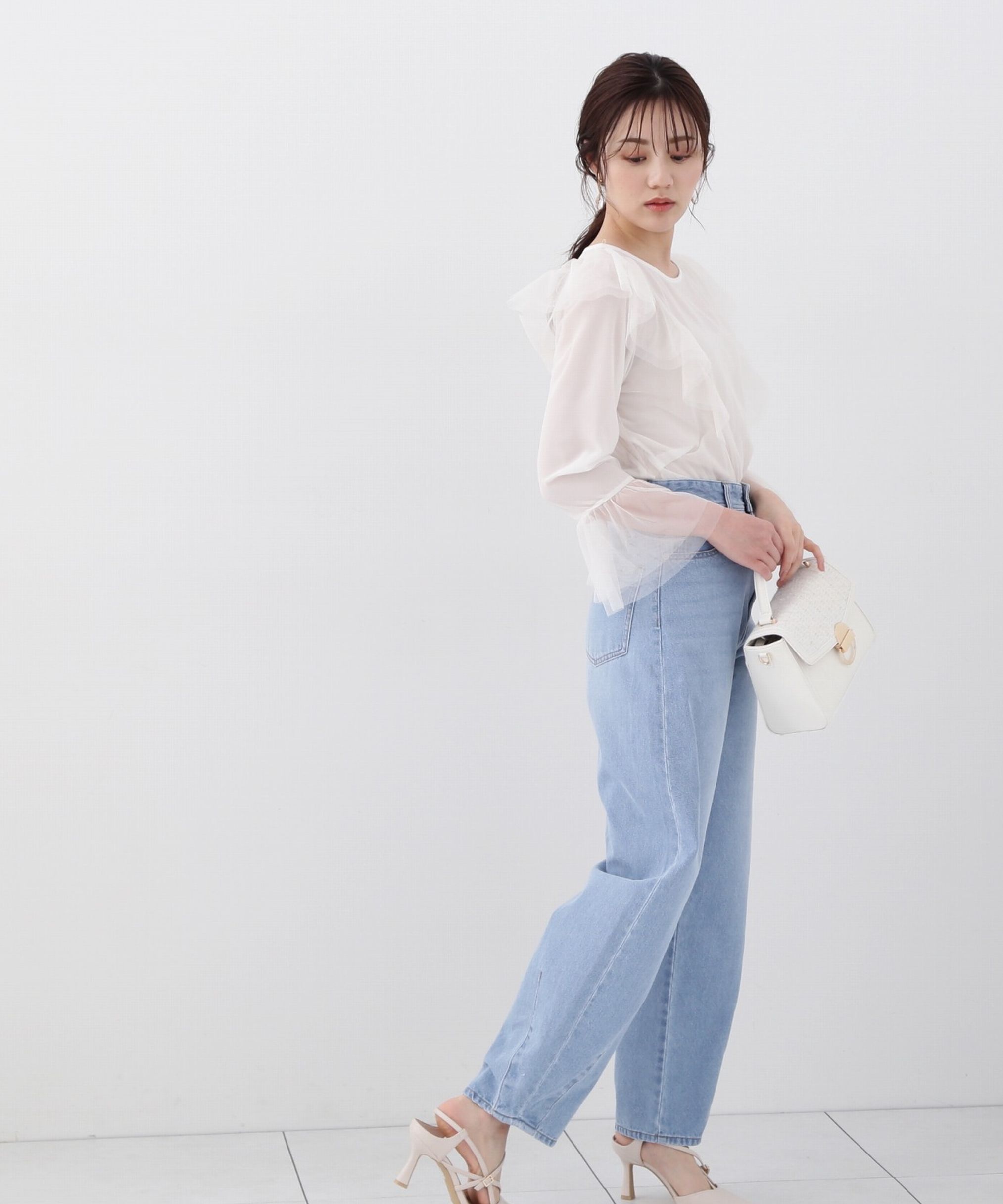 PROPORTION BODY DRESSING「カーブデニムパンツ」|その他|