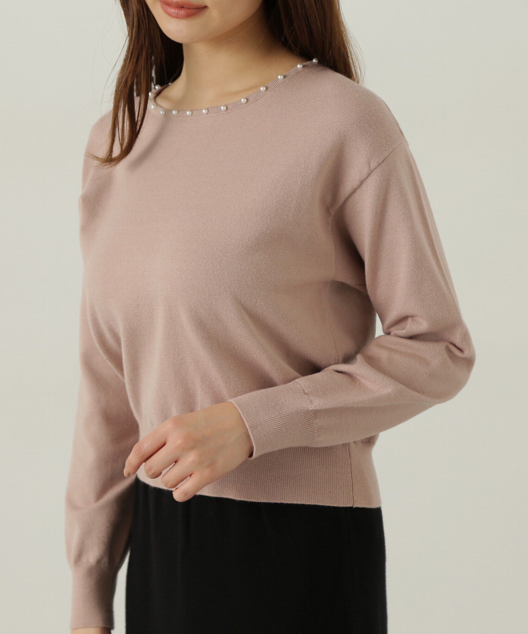 PROPORTION BODY DRESSING「バイカラーパールニットセットアップ」|ワンピース|